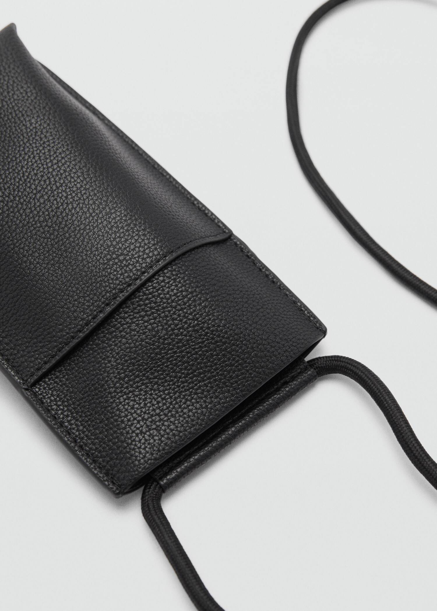 Mini leather-effect shoulder bag - Details of the article 2