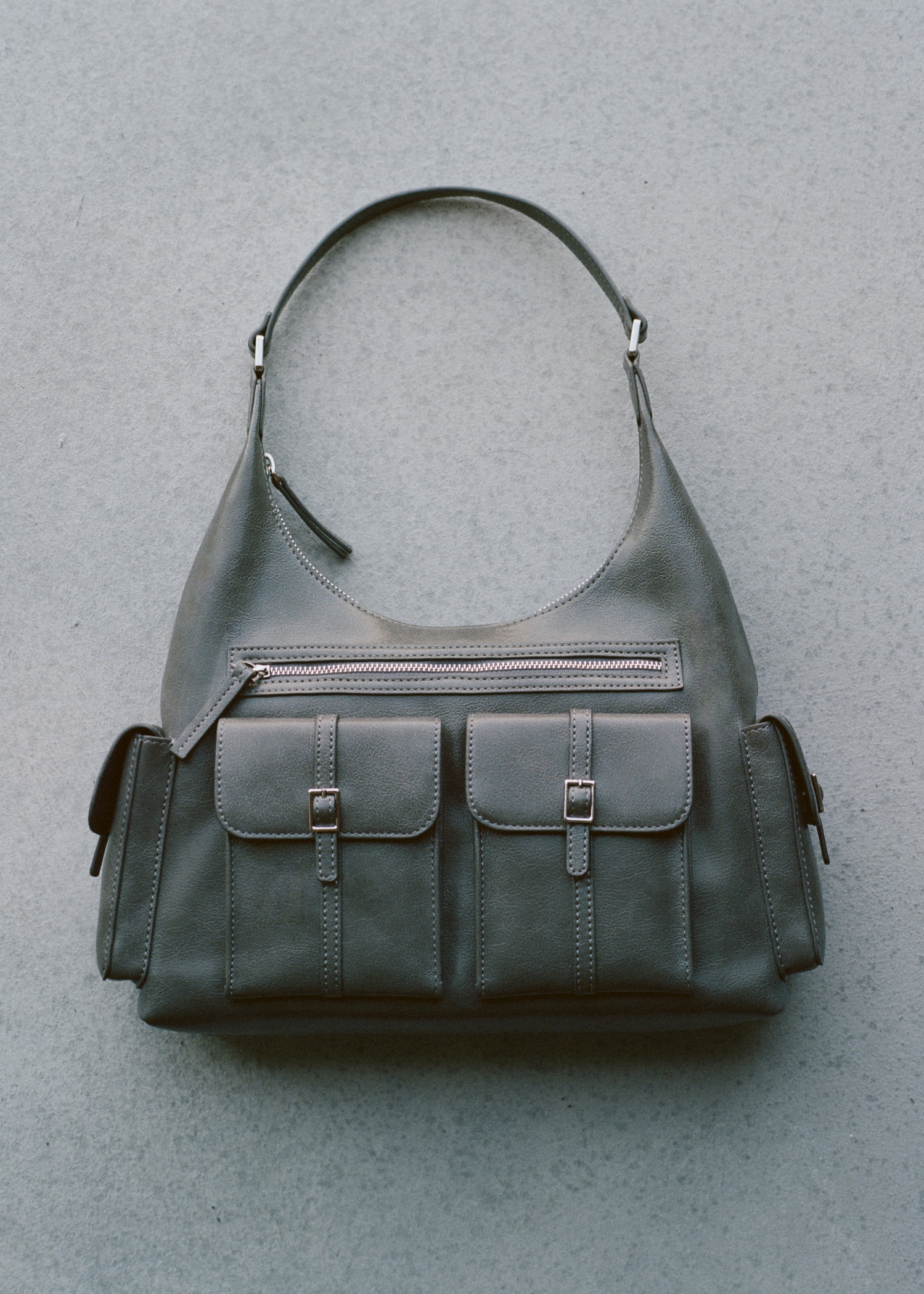 Shoulder bag with cargo pockets MANGO Niger