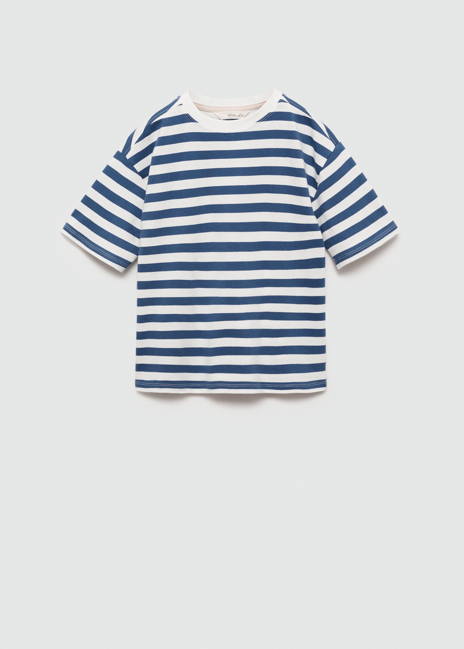 Striped cotton T-shirt - Article without model