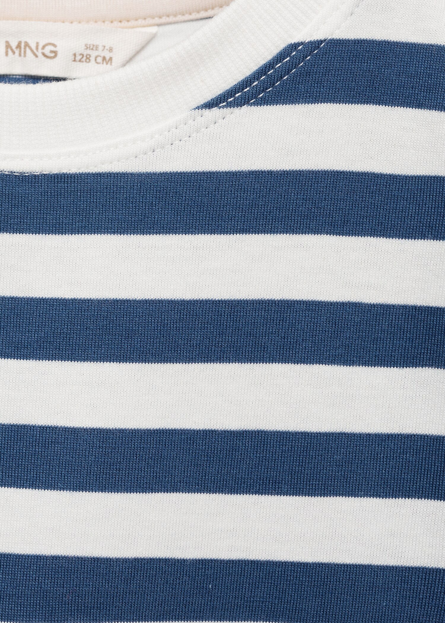 Striped cotton T-shirt - Details of the article 8