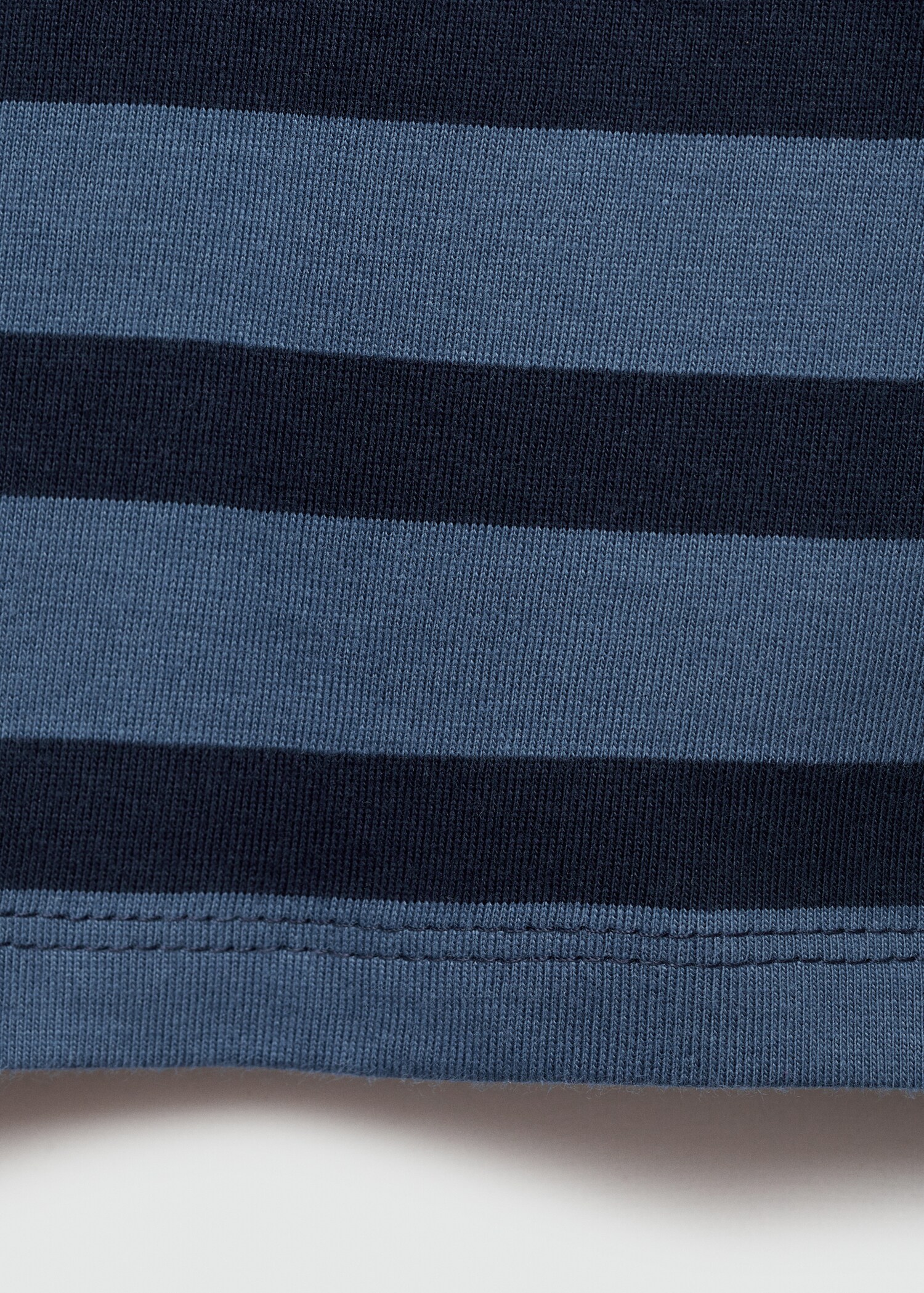 Striped cotton T-shirt - Details of the article 0
