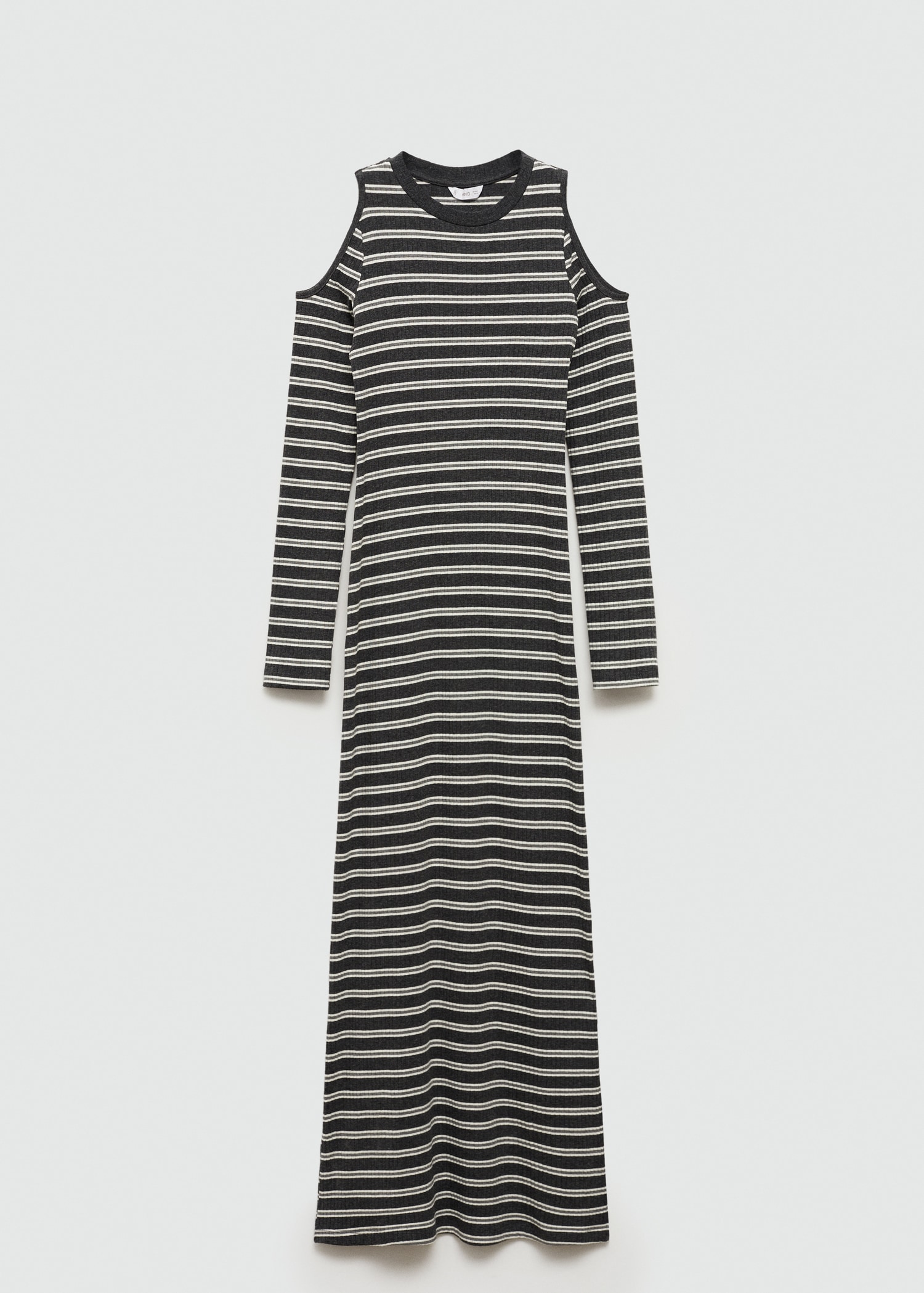 Cut-out striped dress - Article without model