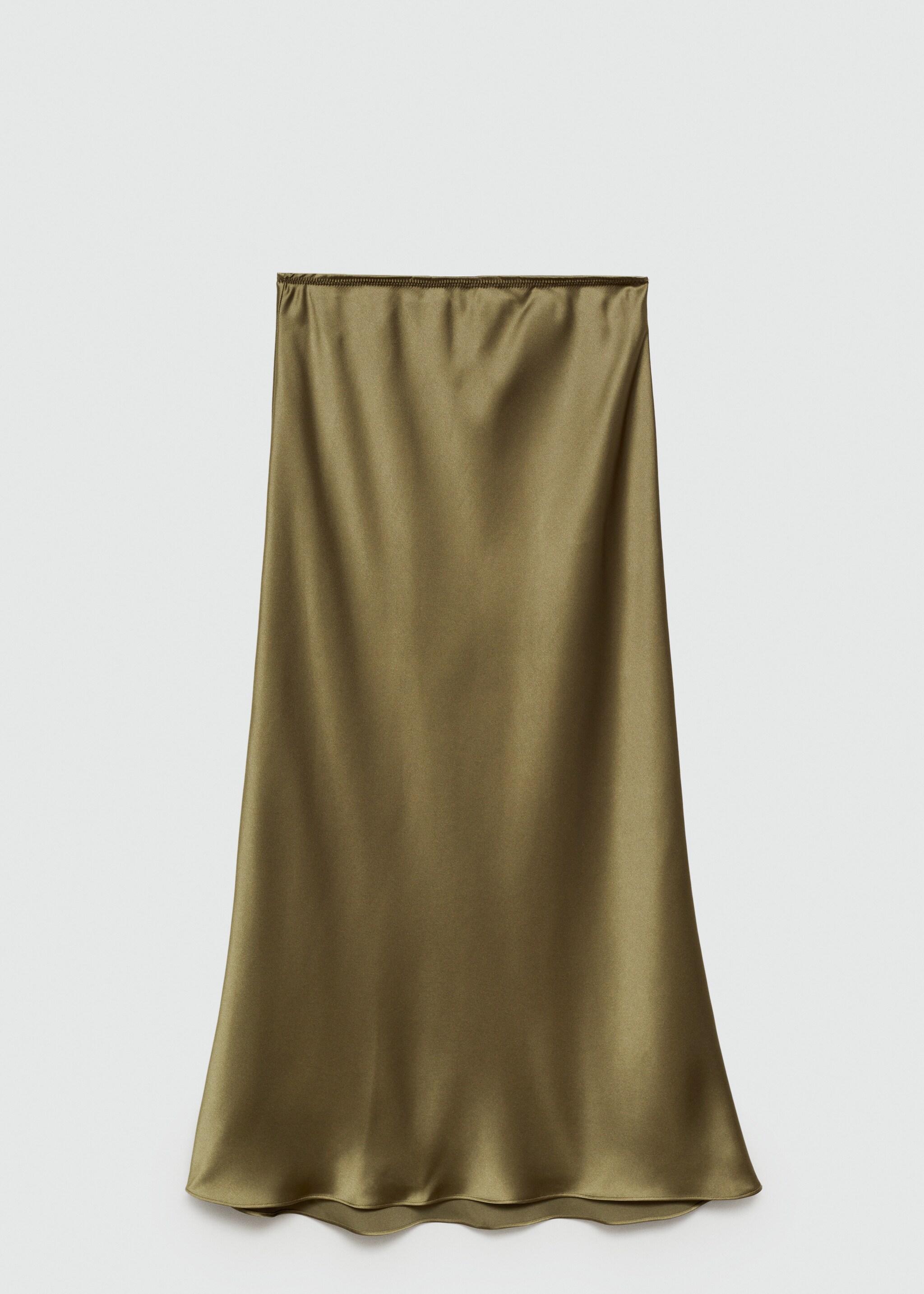 Satin long skirt - Article without model