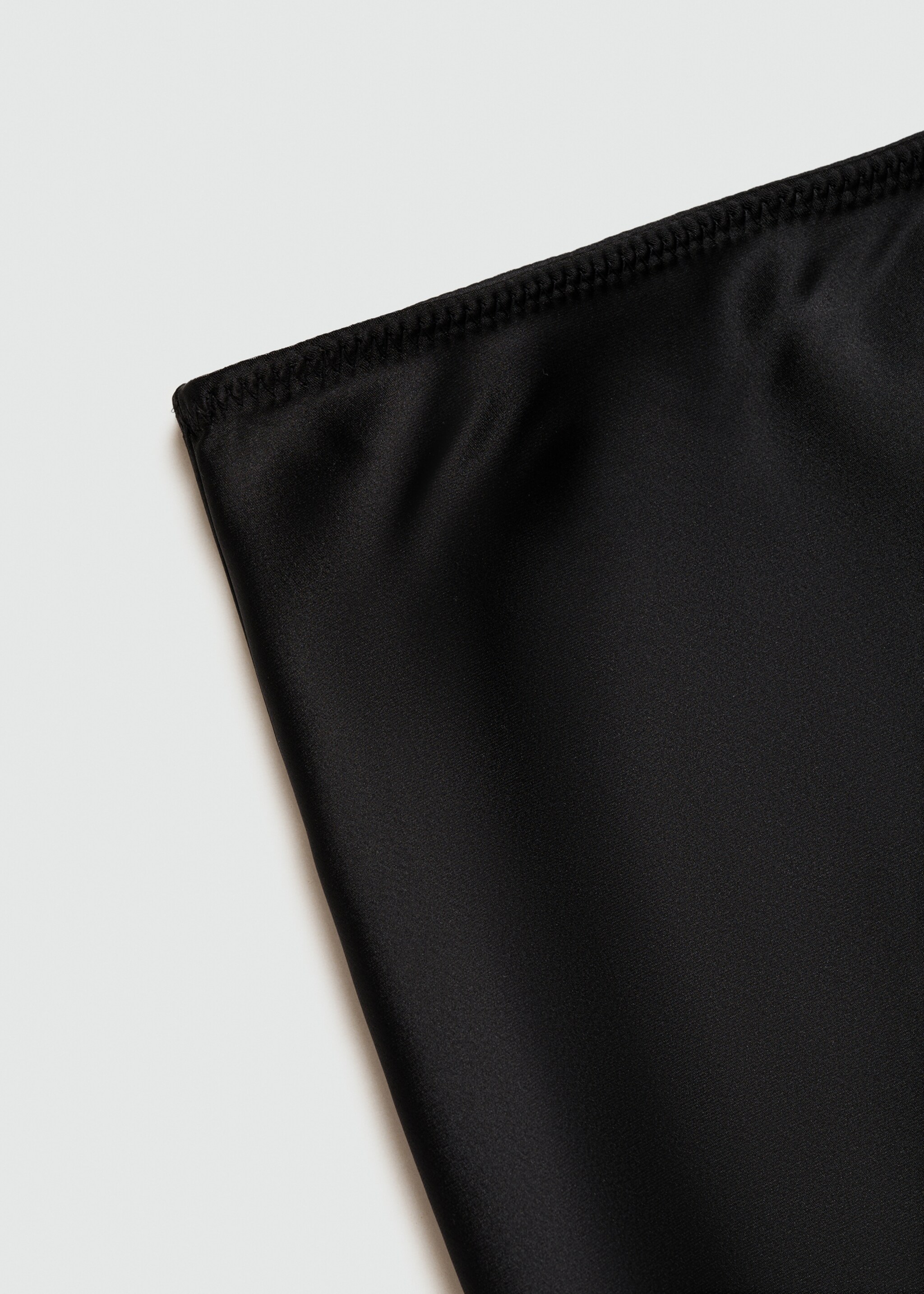 Satin long skirt - Details of the article 0