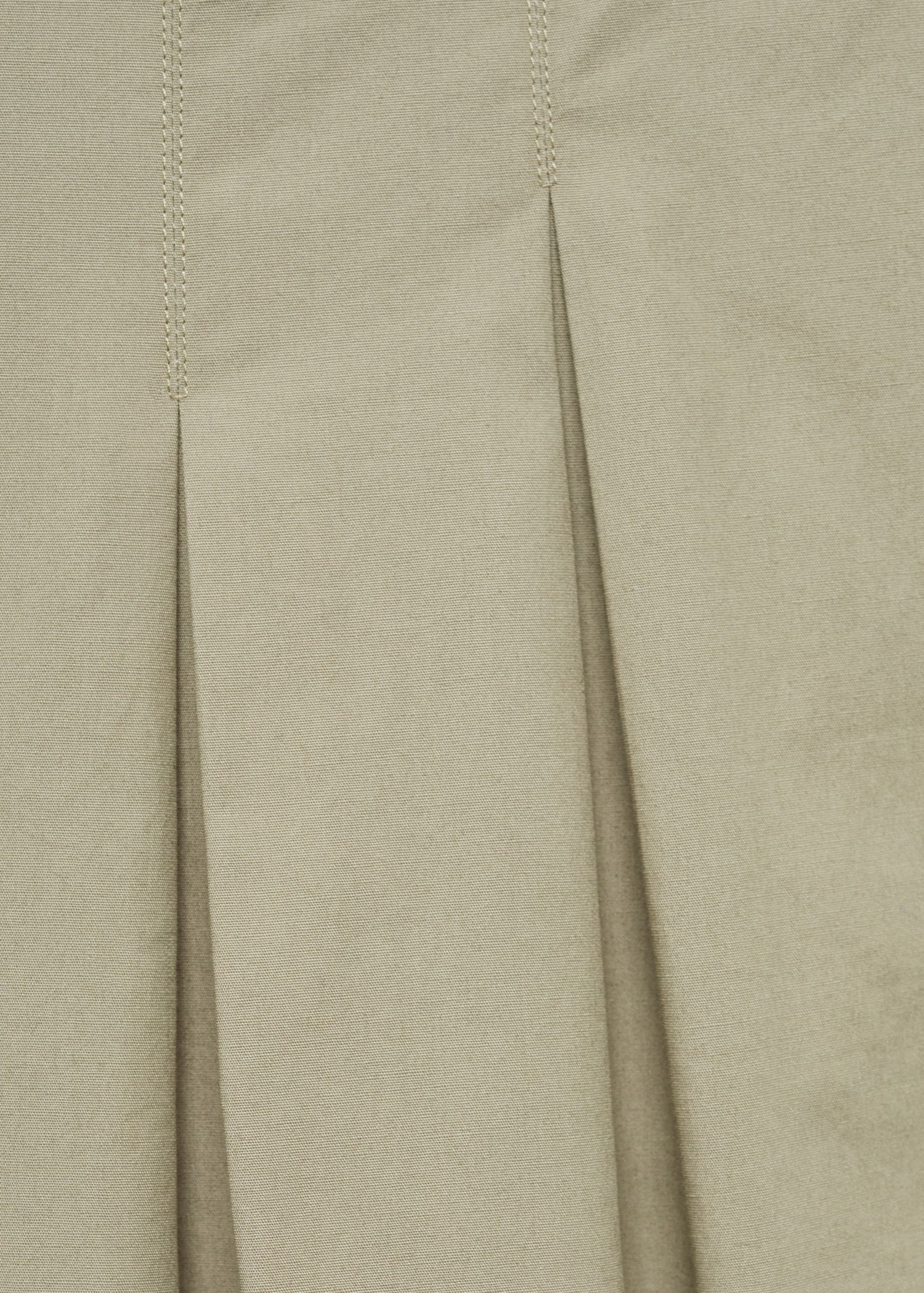 Cotton pleated trousers - Details of the article 8