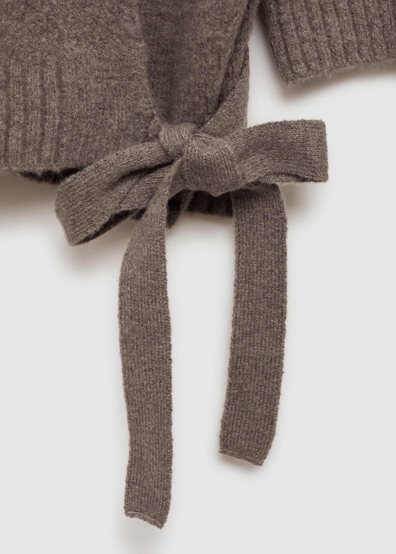 Cardigan en maille croisé - Détail de l'article 0