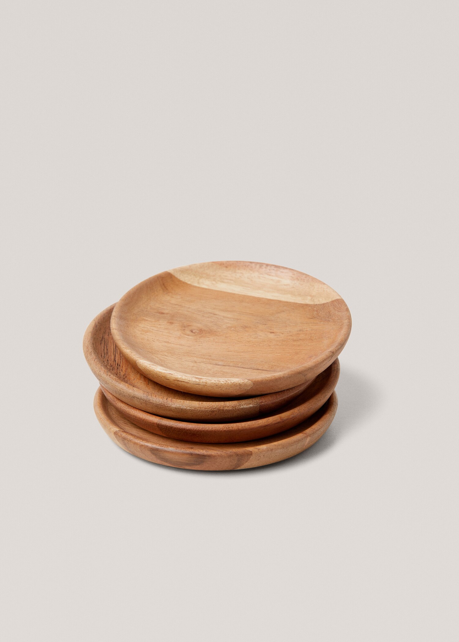 Acacia wood coasters (4 pack) - Details of the article 1