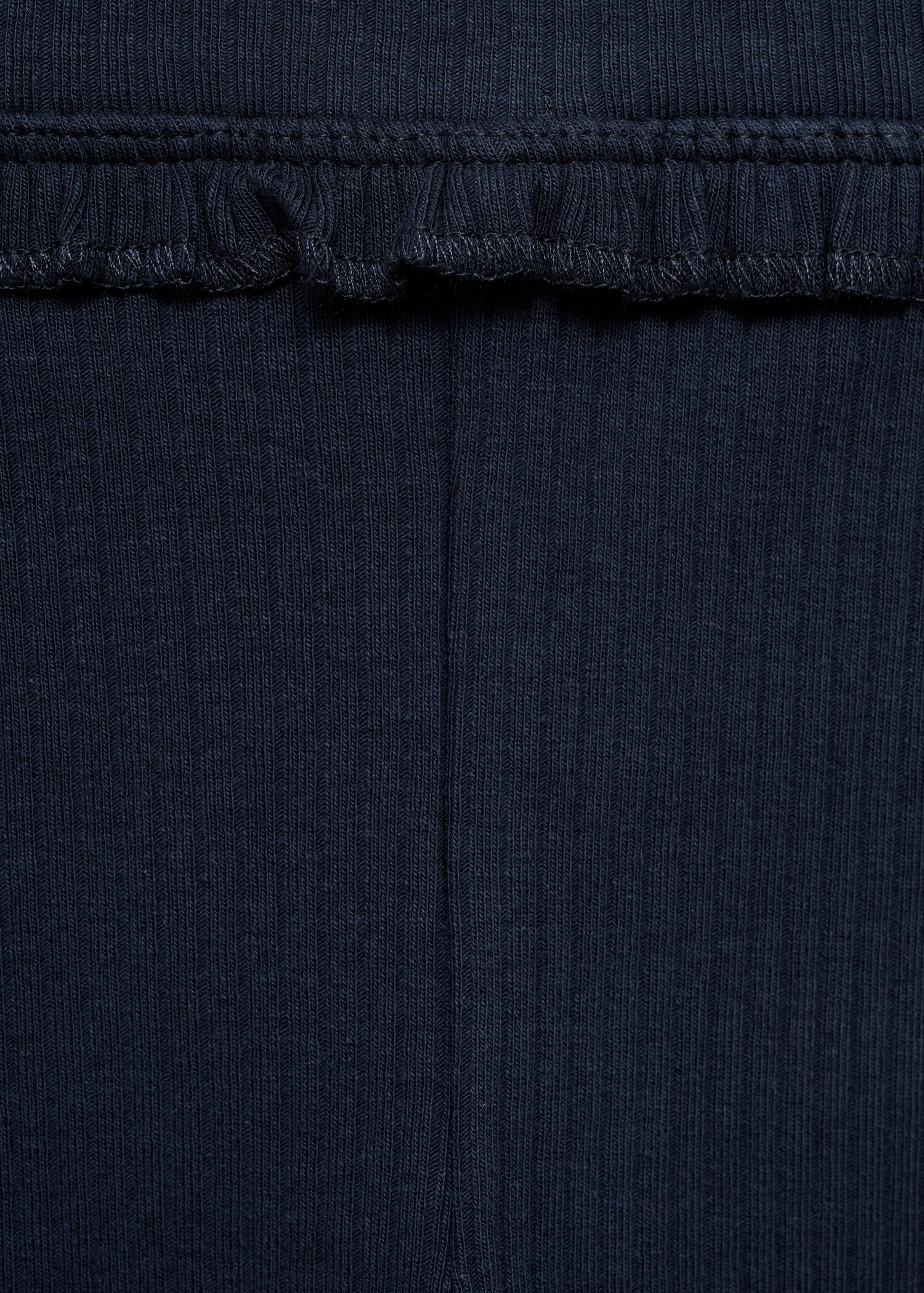 Cotton ribbed leggings - Details of the article 8