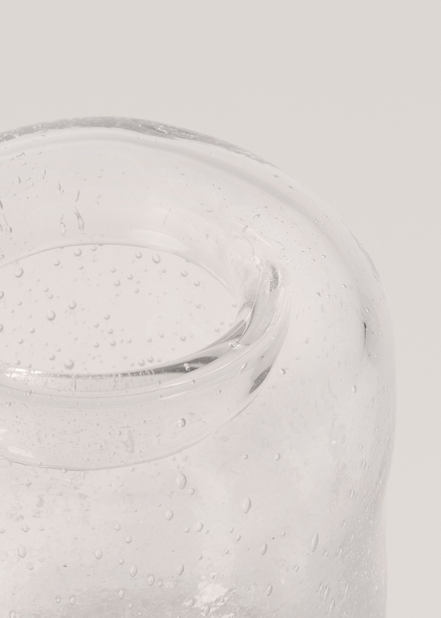 Bubble-design glass vase 11x15cm - Details of the article 1