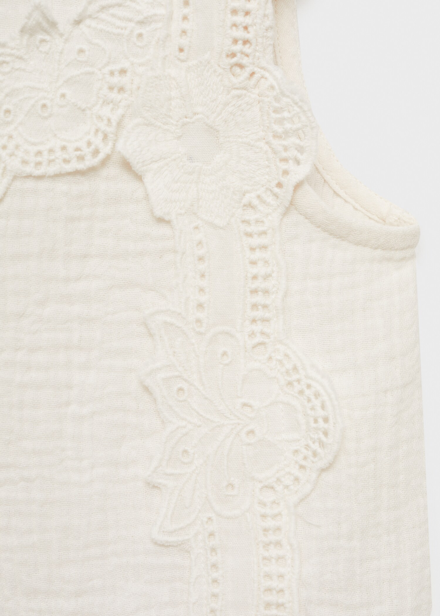Cotton embroidered blouse - Детальніше про товар 0