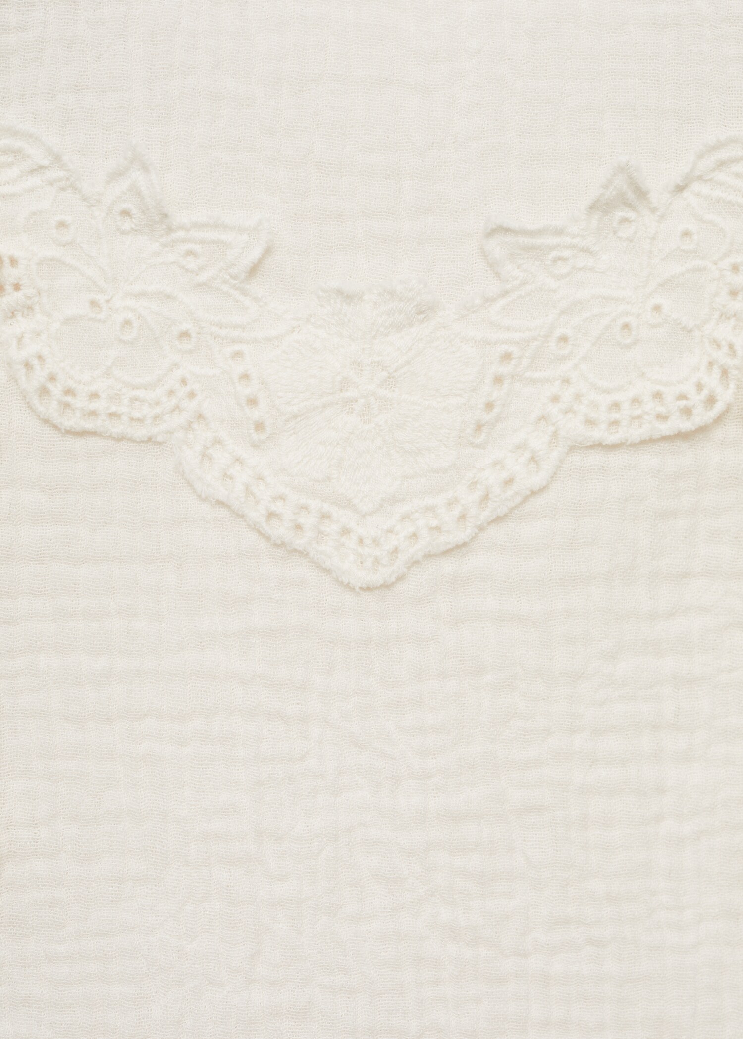 Cotton embroidered blouse - Детальніше про товар 8