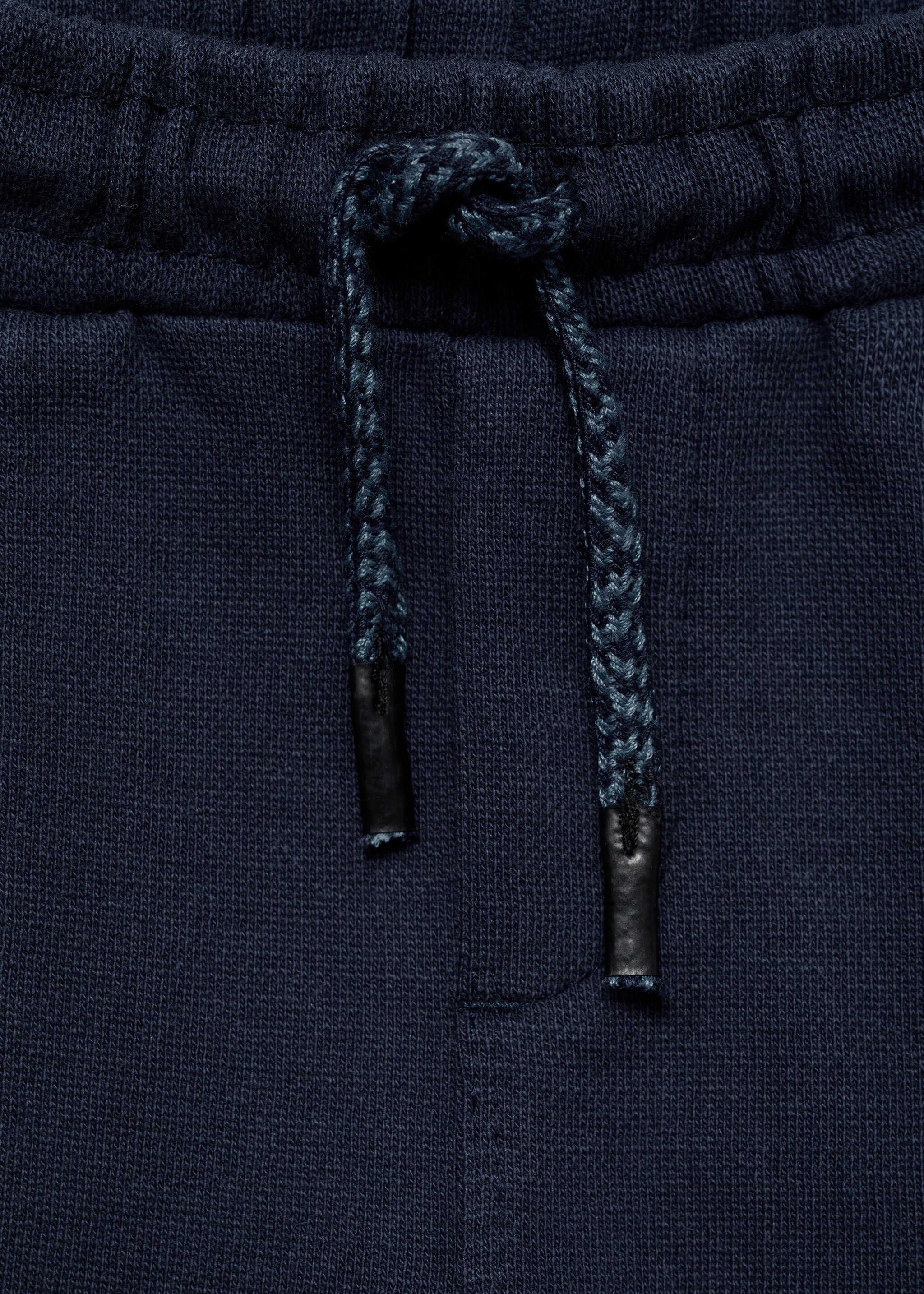 Cotton jogger-style trousers - Details of the article 8