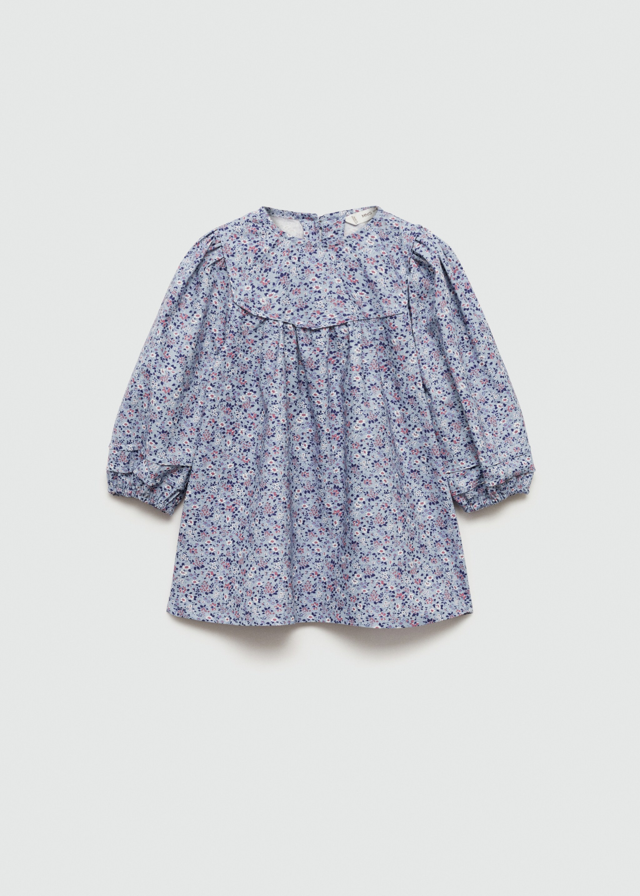 Vestido estampado floral - Artículo sin modelo, Azul. Ref: 77053291-00.