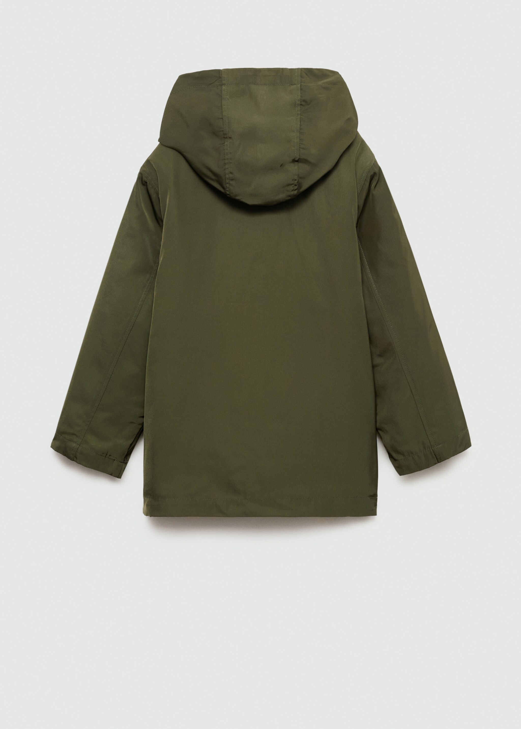 Anorak impermeable capucha - Reverso del artículo