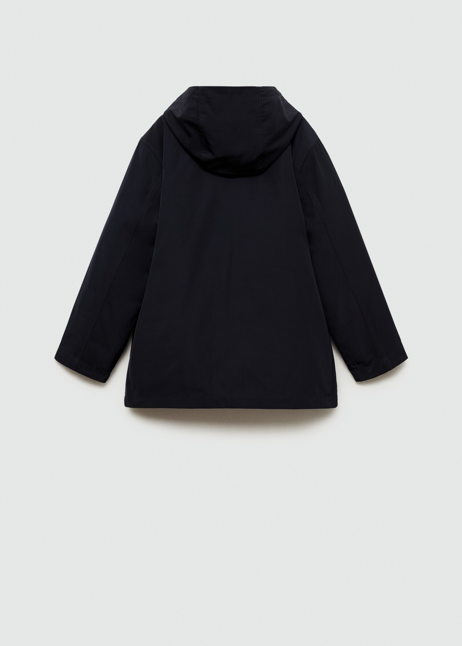 Anorak imperméable à capuche - Verso de l’article