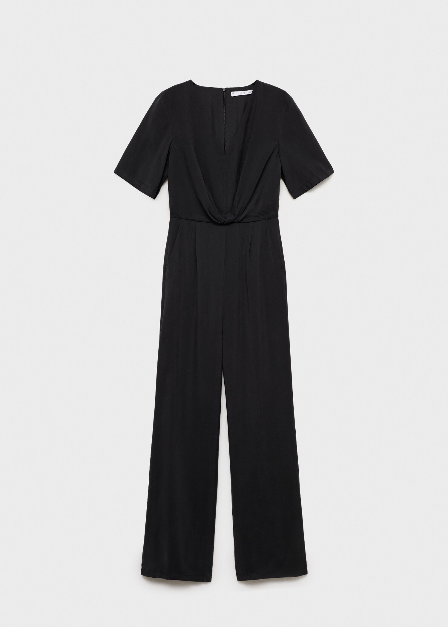 Knotted modal jumpsuit - Article without model