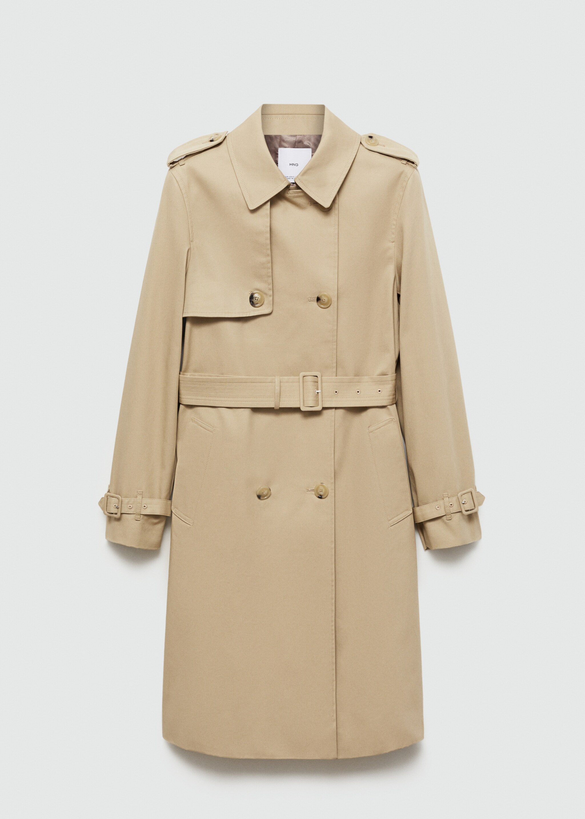 Classic trench coat with belt - Article without model