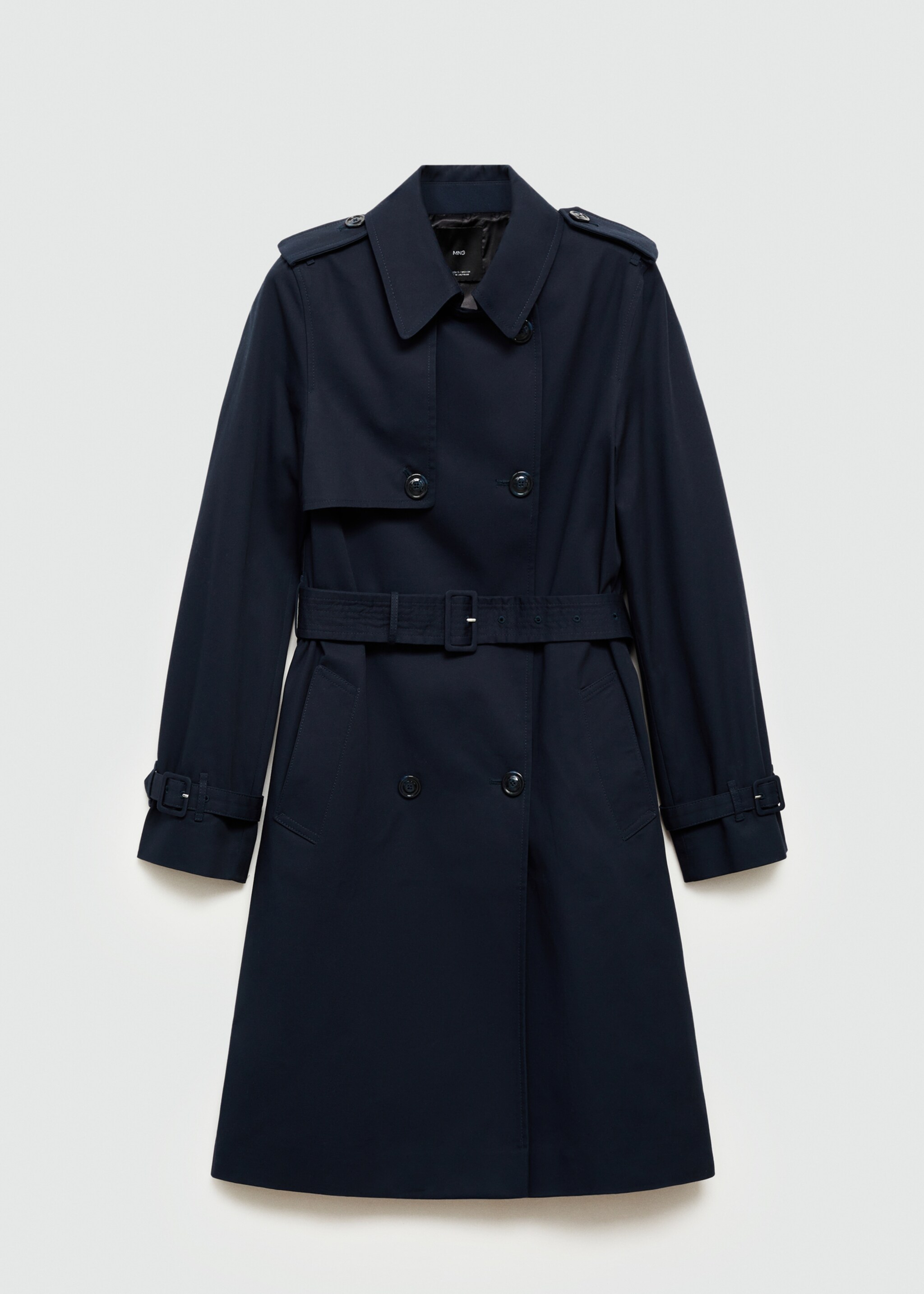 Trench clásico cinturón - Artículo sin modelo