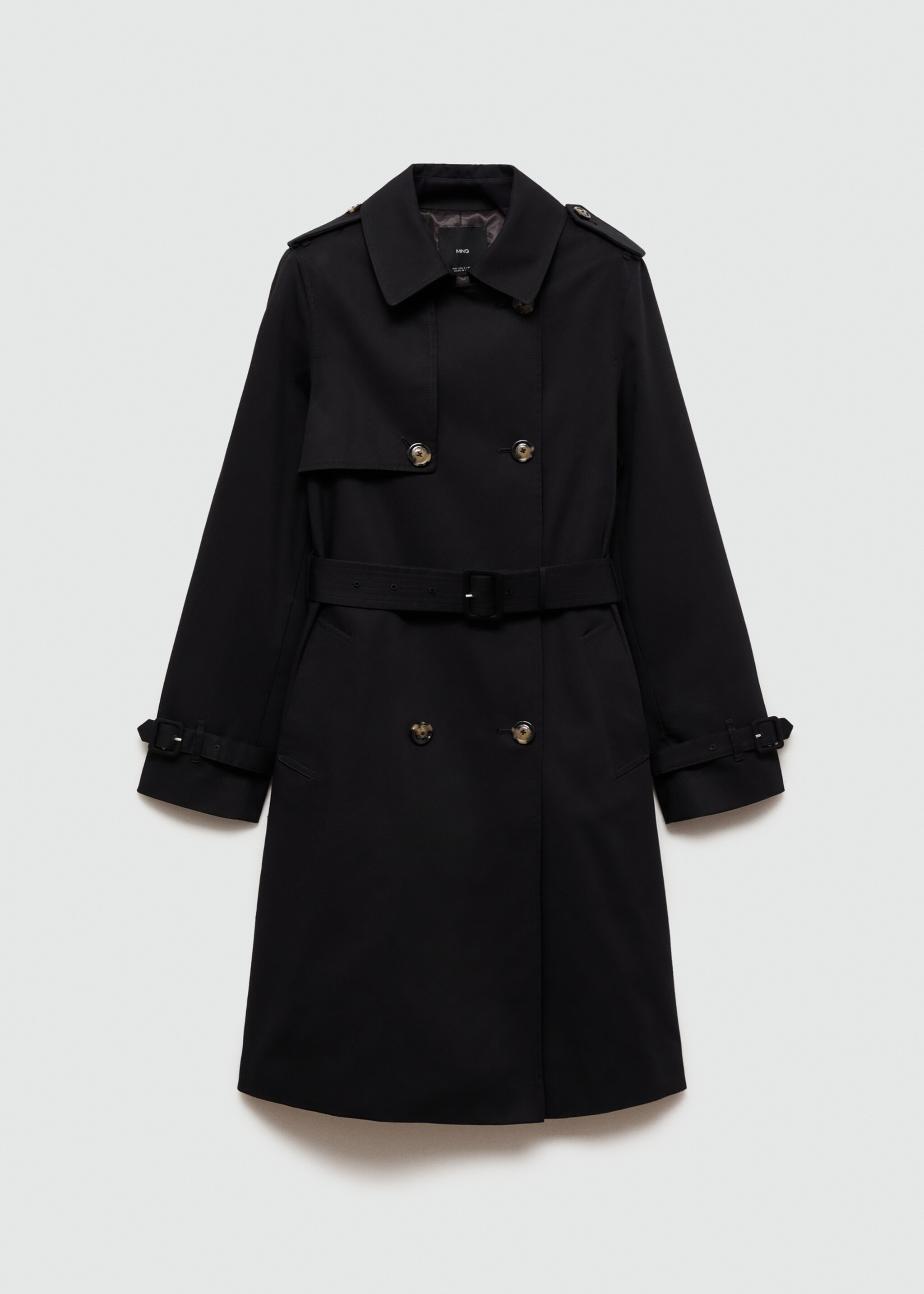 Classic trench coat with belt - Article without model