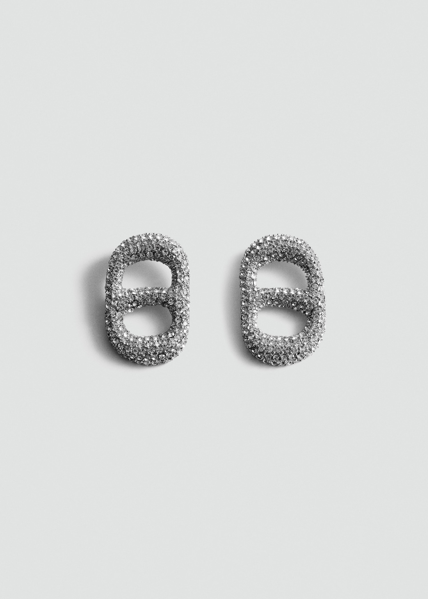 Faceted crystal earrings - Article without model