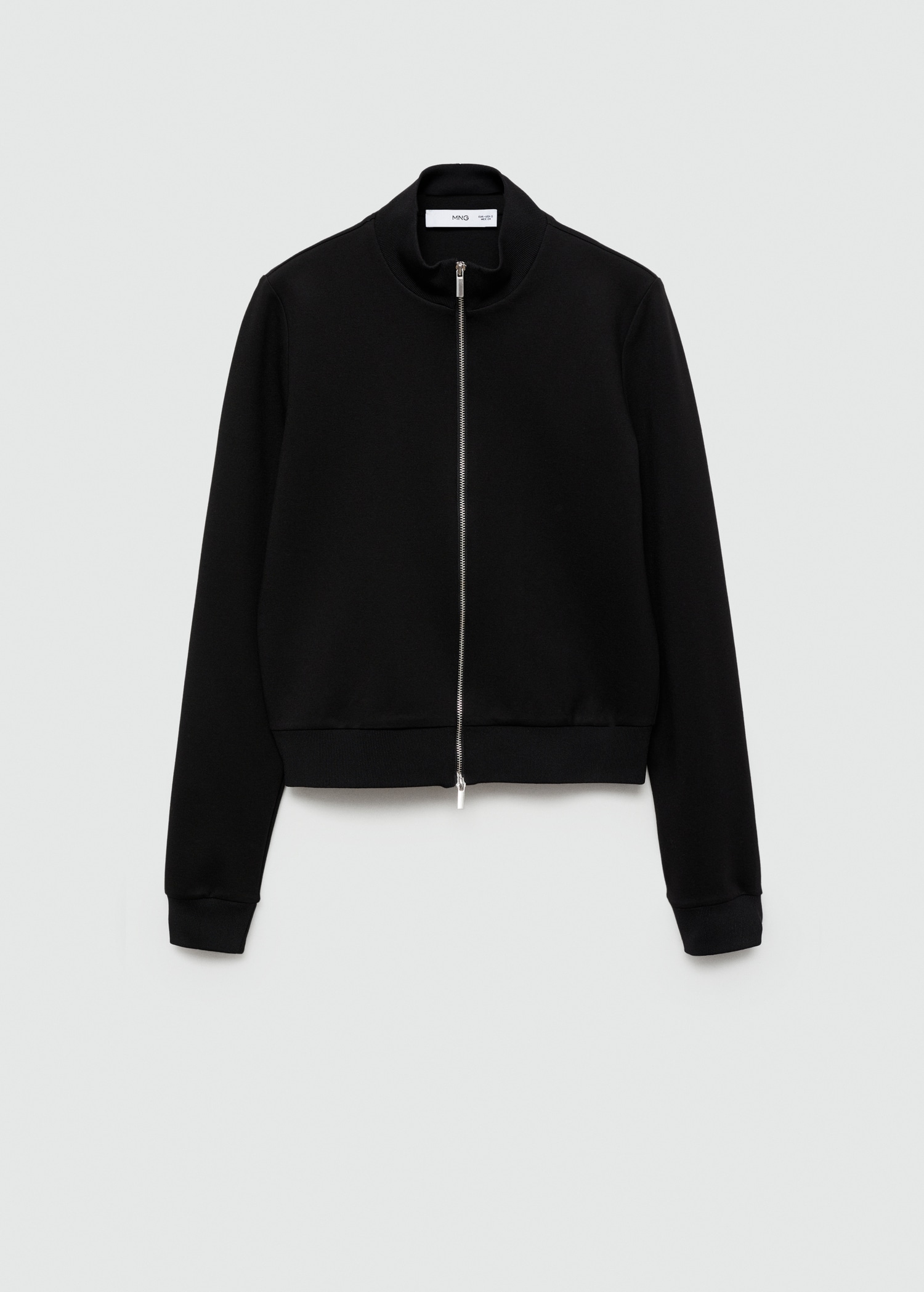 Fitted jacket with double zip - Article without model