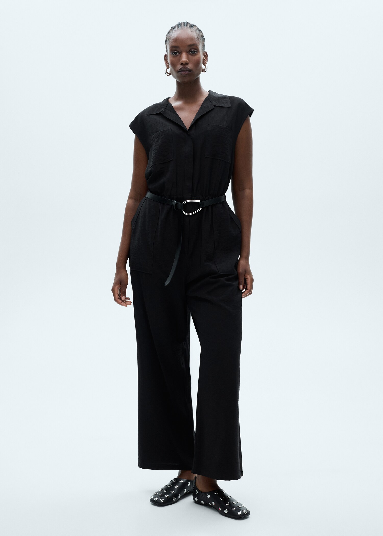 Mono bolsillos cuello camisero - Detalle del artículo 3