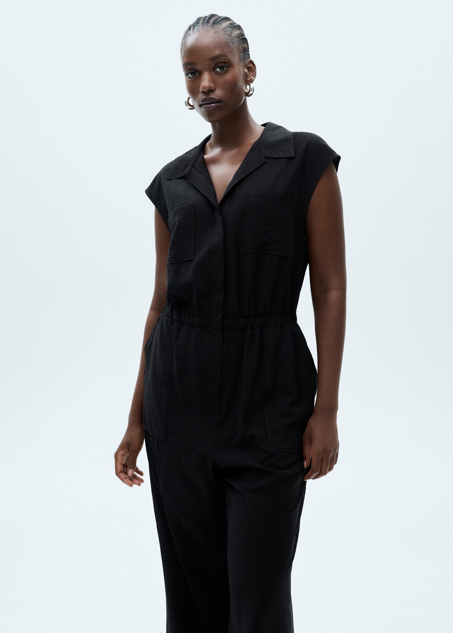 Mono bolsillos cuello camisero - Detalle del artículo 5