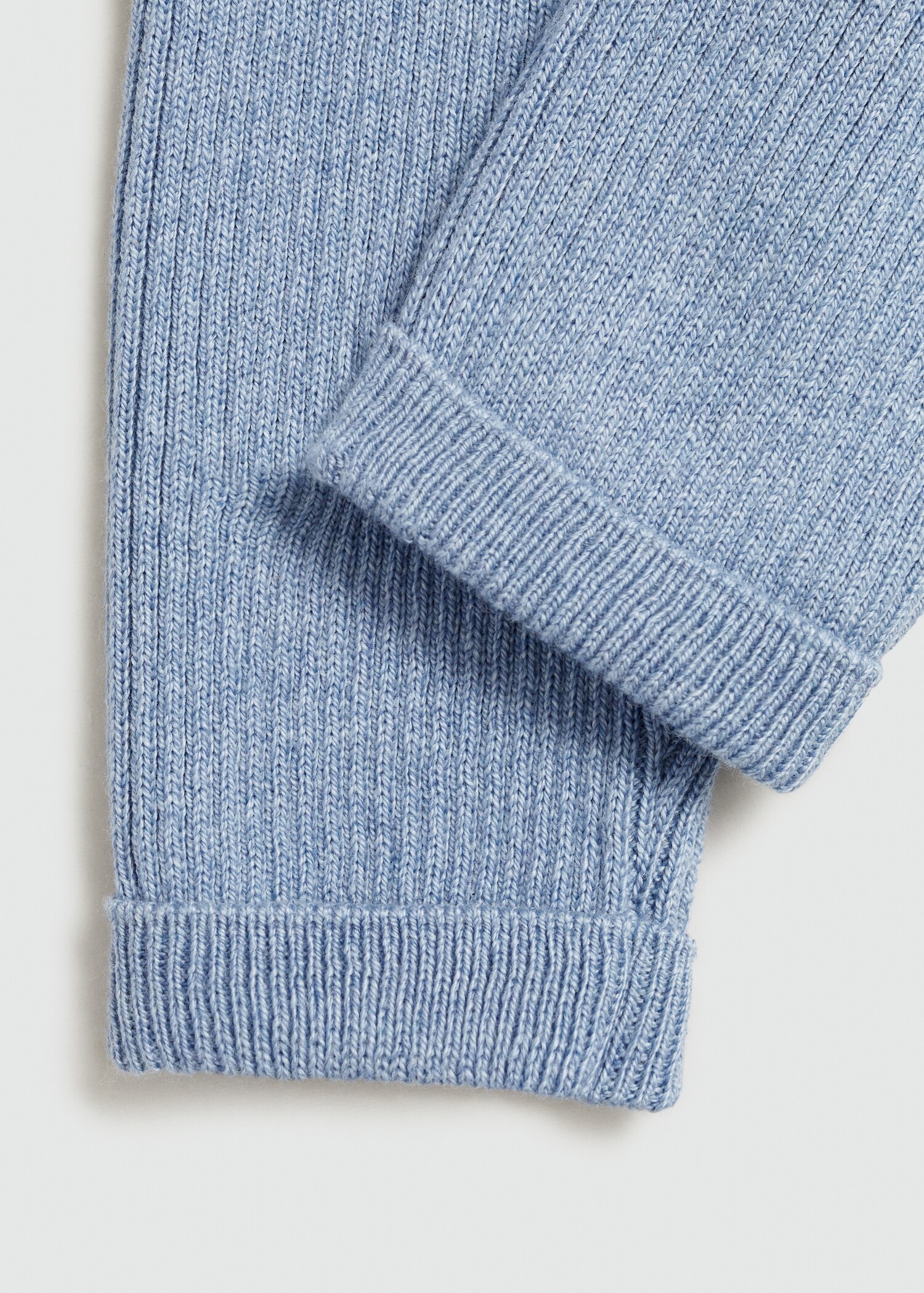 Cotton ribbed leggings - Details of the article 0