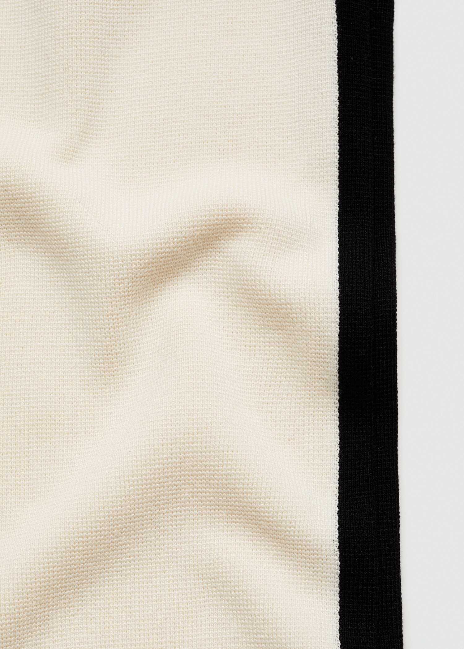 Pantalon maille bandes latérales contrastées - Détail de l'article 0