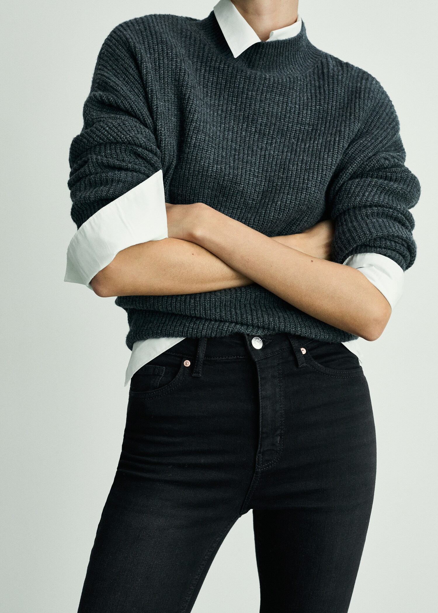 Jeans skinny tiro alto - Detalle del artículo 6