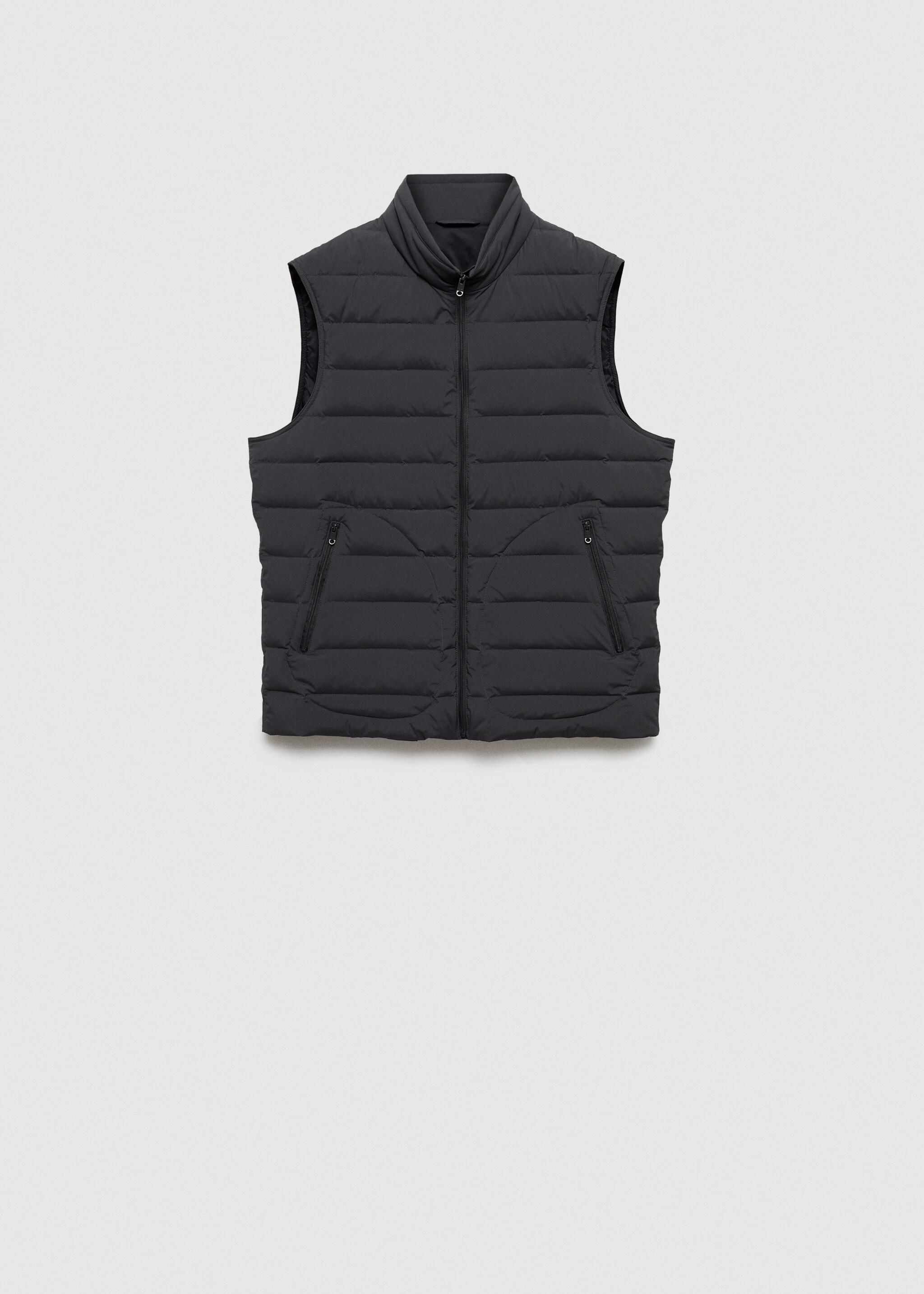 Water-repellent quilted gilet - Article without model