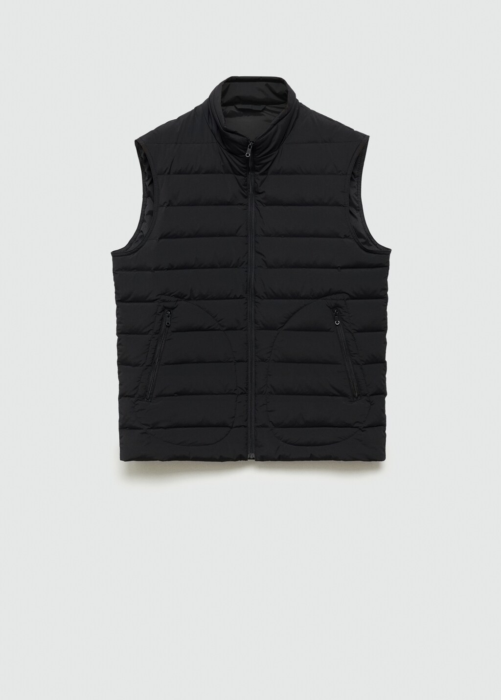 Mens quilted vest jacket hot sale