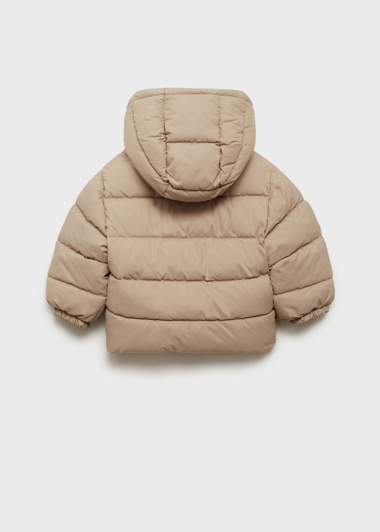 Anorak matelassée imitation mouton retourné - Verso de l’article