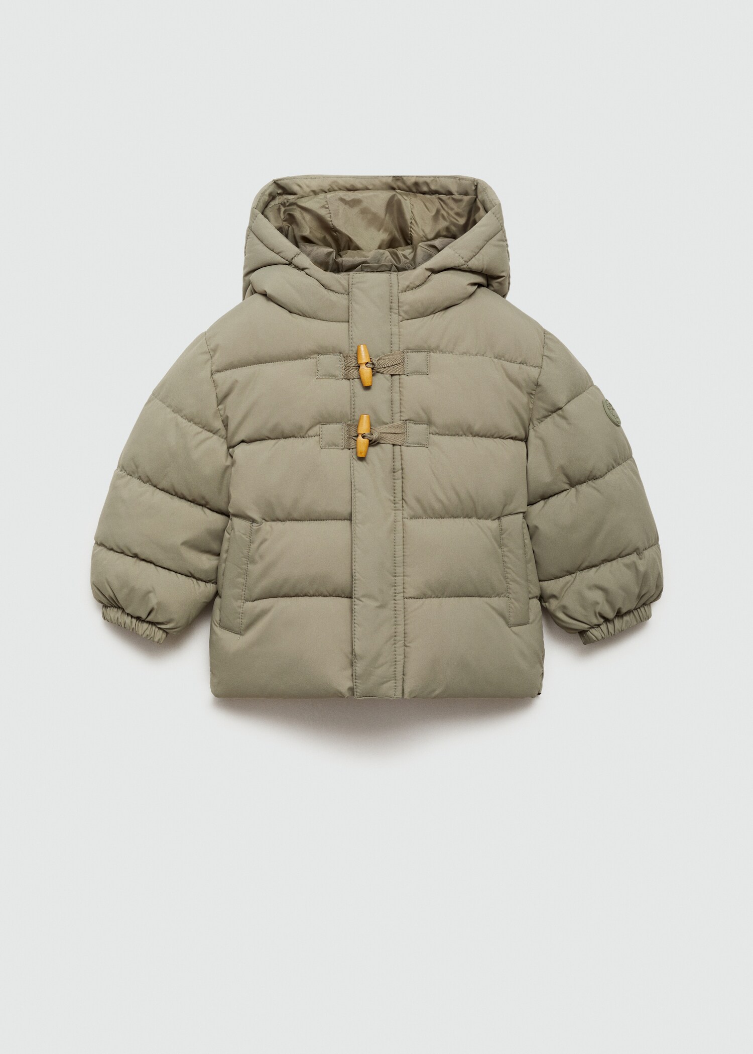 Anorak matelassée imitation mouton retourné - Article sans modèle