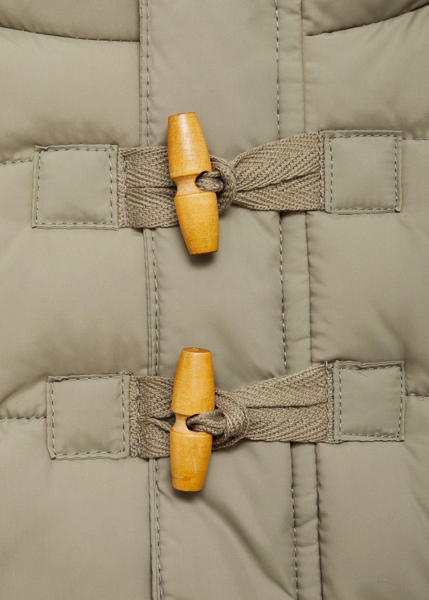 Anorak matelassée imitation mouton retourné - Détail de l'article 8