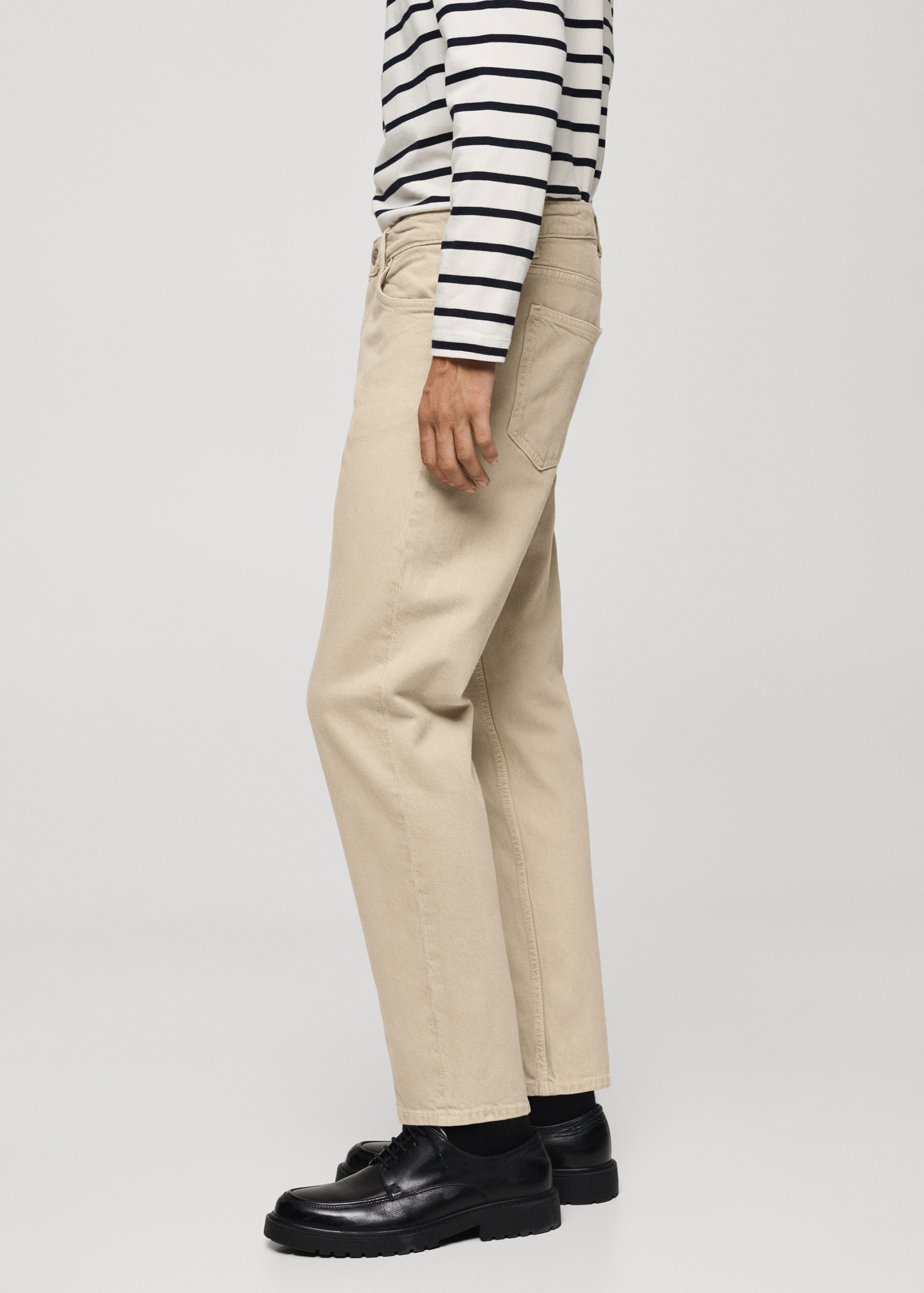 Ben tapered cropped jeans - Details of the article 2