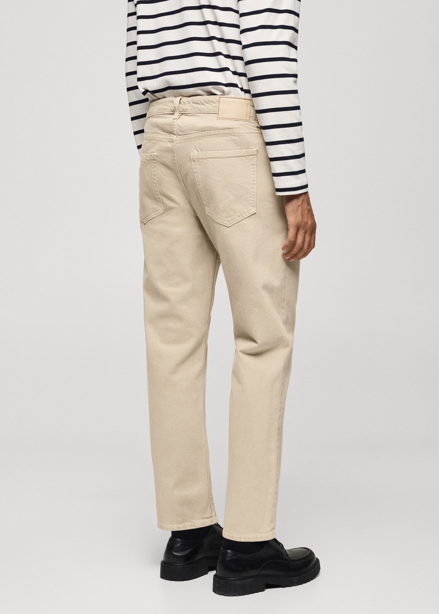 Jeans Ben tapered cropped - Reverso del artículo