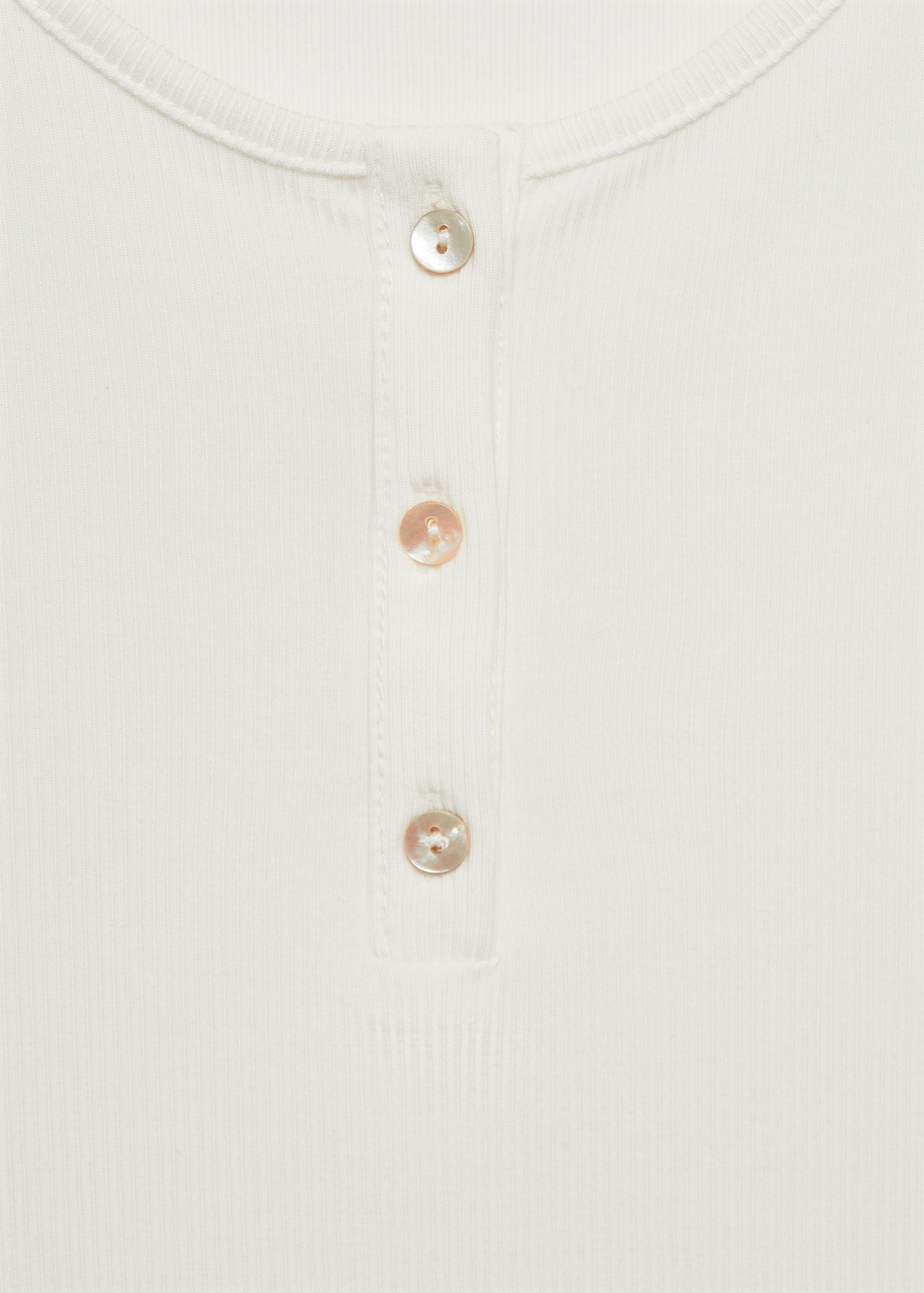 T-shirt lyocell knappar - Detaljer om artikeln 8