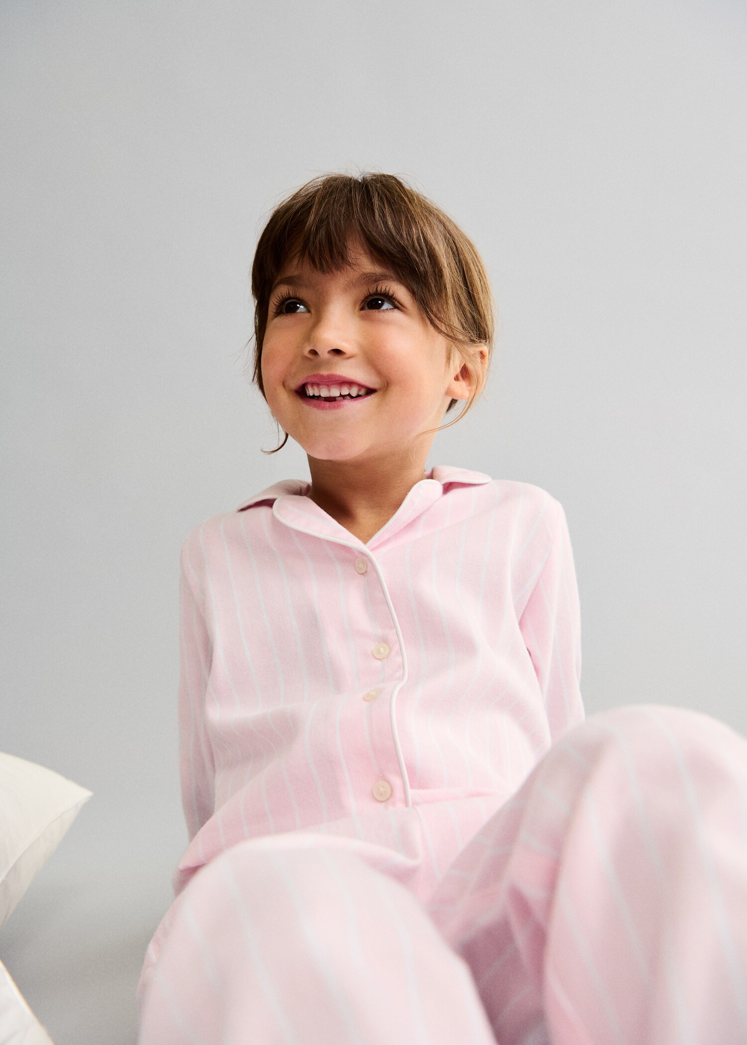 Striped long pyjamas - Details of the article 5