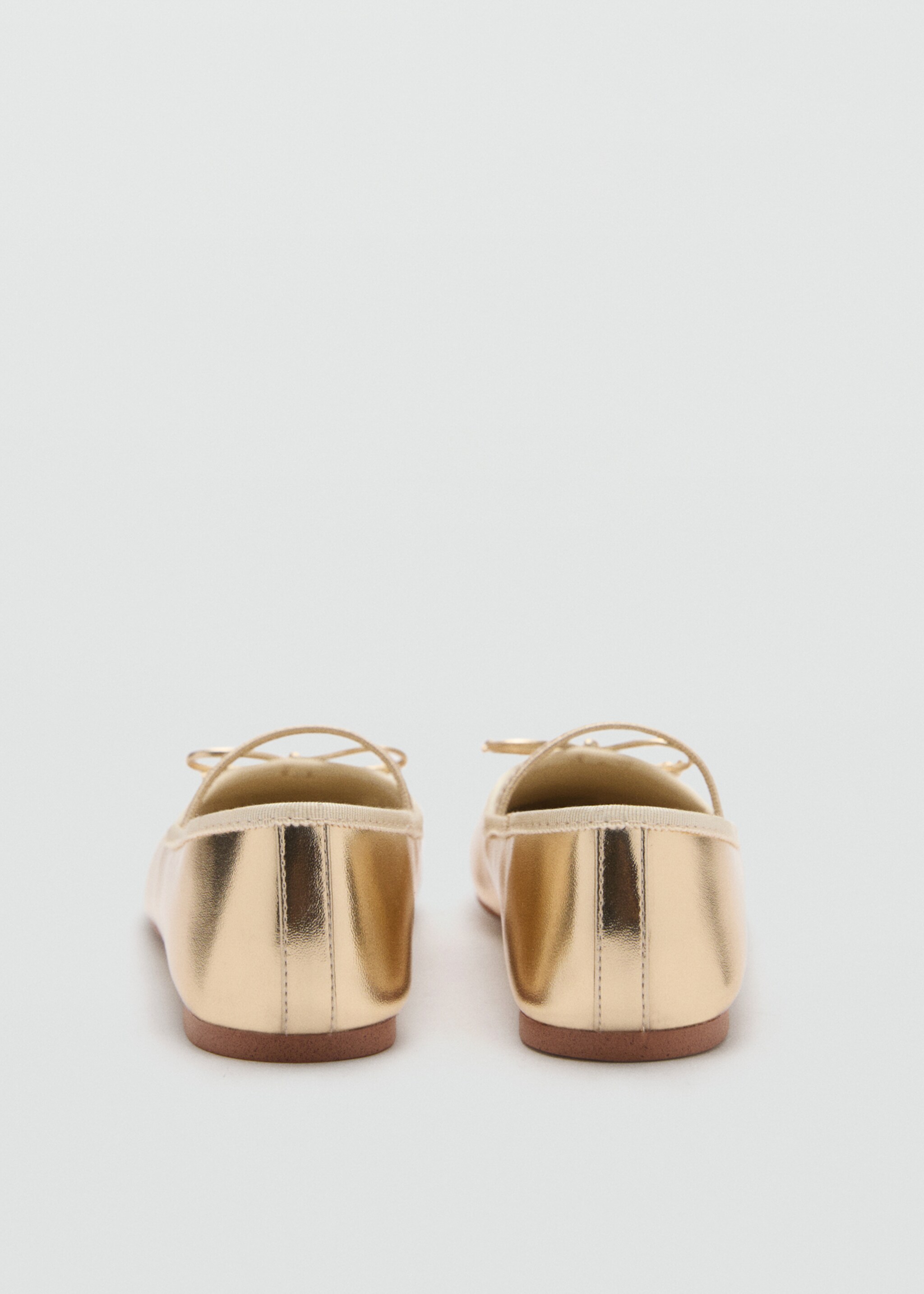 Ballerinas mit Metallic-Riemen - Detail des Artikels 2