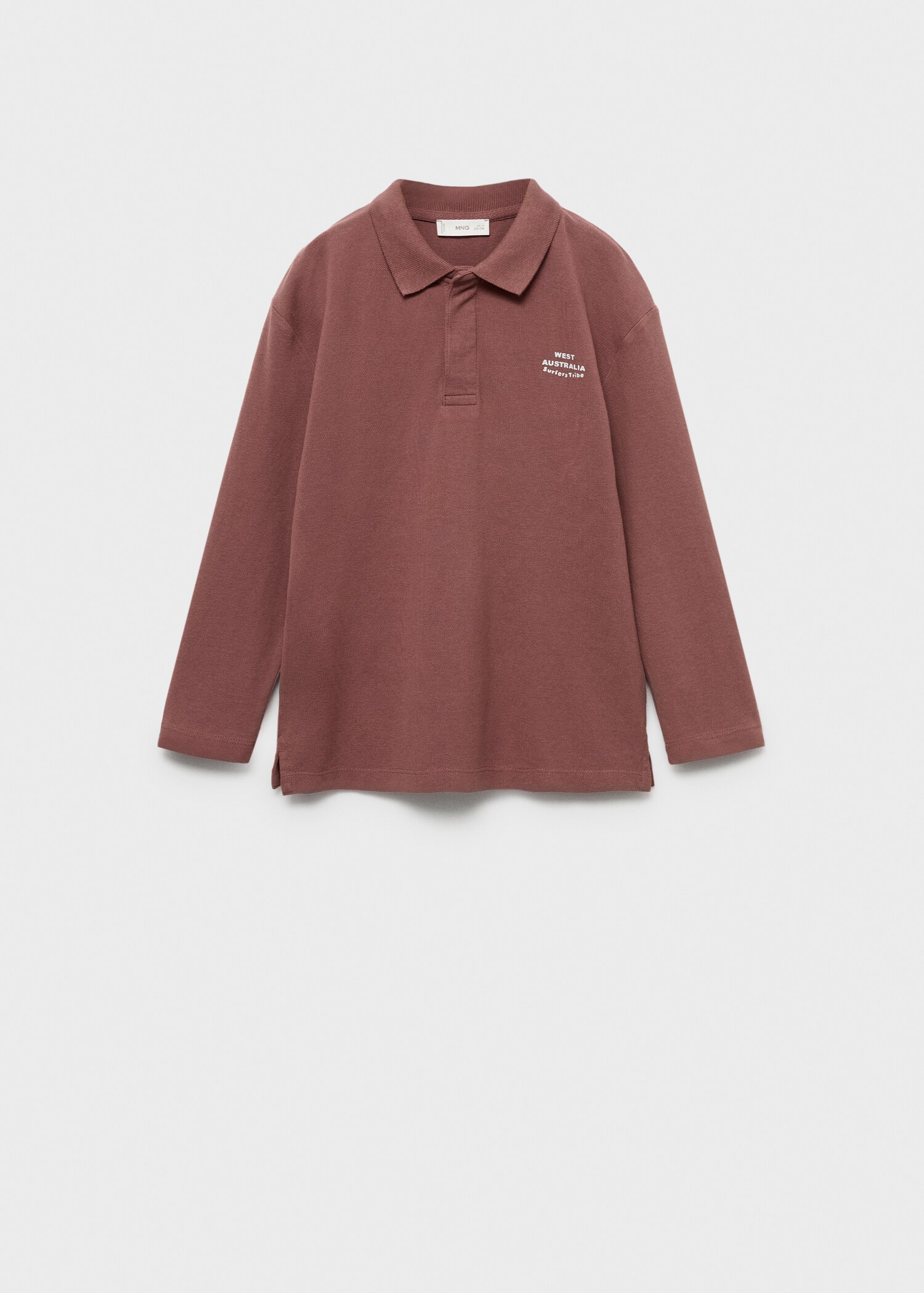 Polo shirt with embroidered detail - Article without model