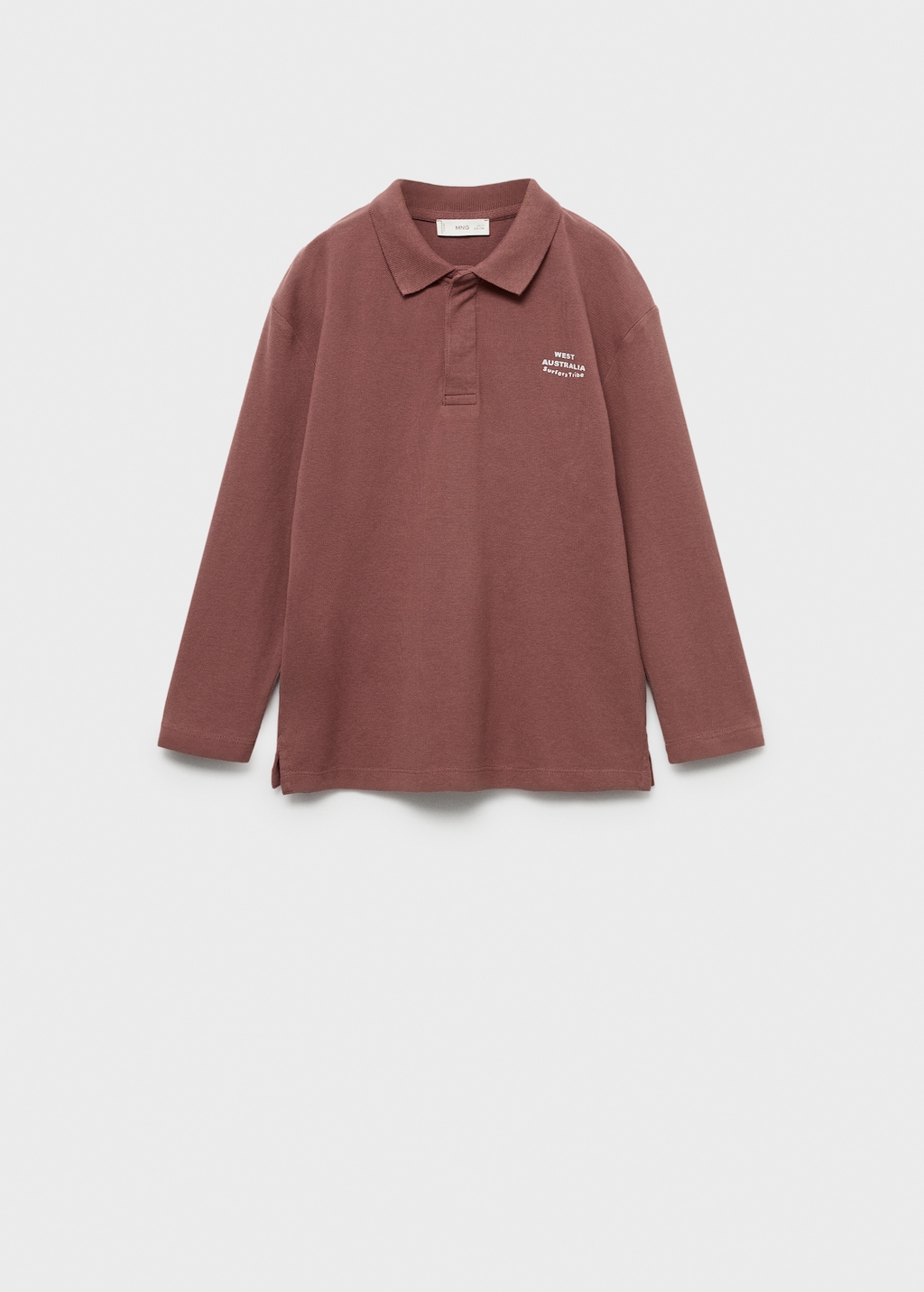 Polo shirt with embroidered detail