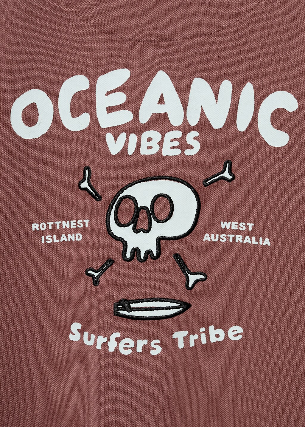 Polo shirt with embroidered detail