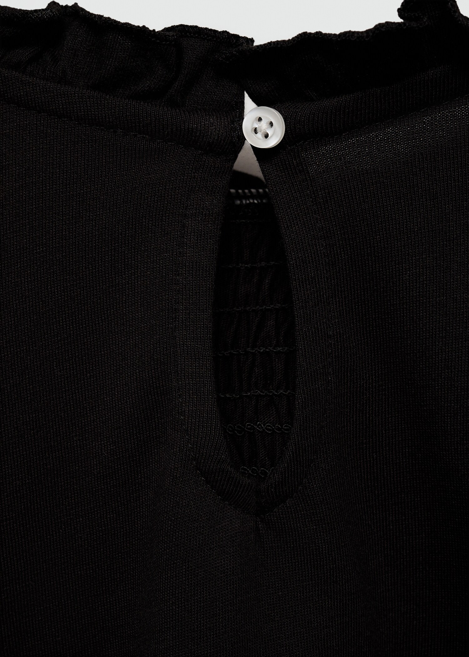 T-shirt with gathered details - Details of the article 8
