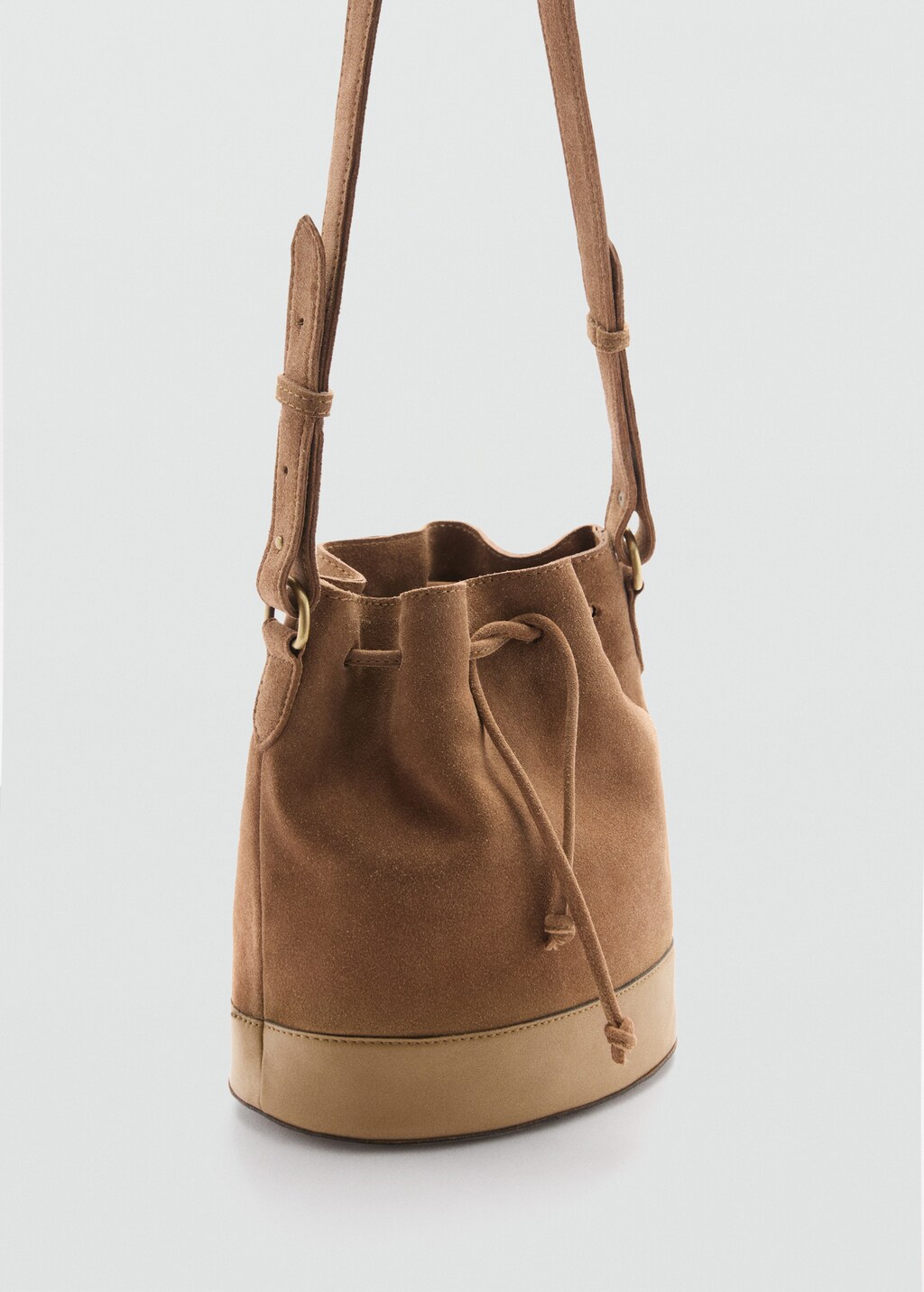 Bolso ante marron mango hotsell