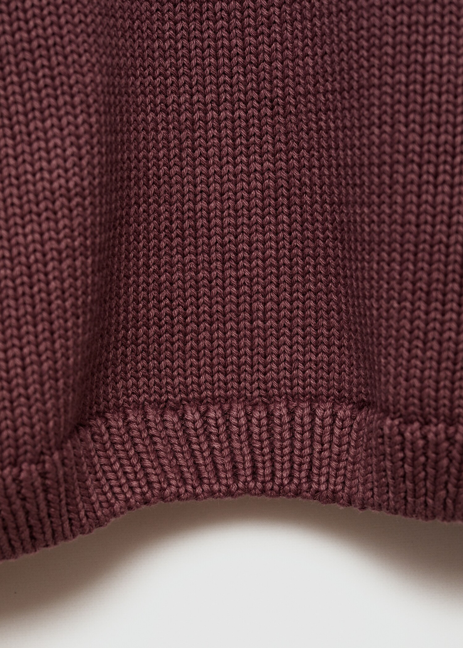 Contrasting knit sweater - Details of the article 0