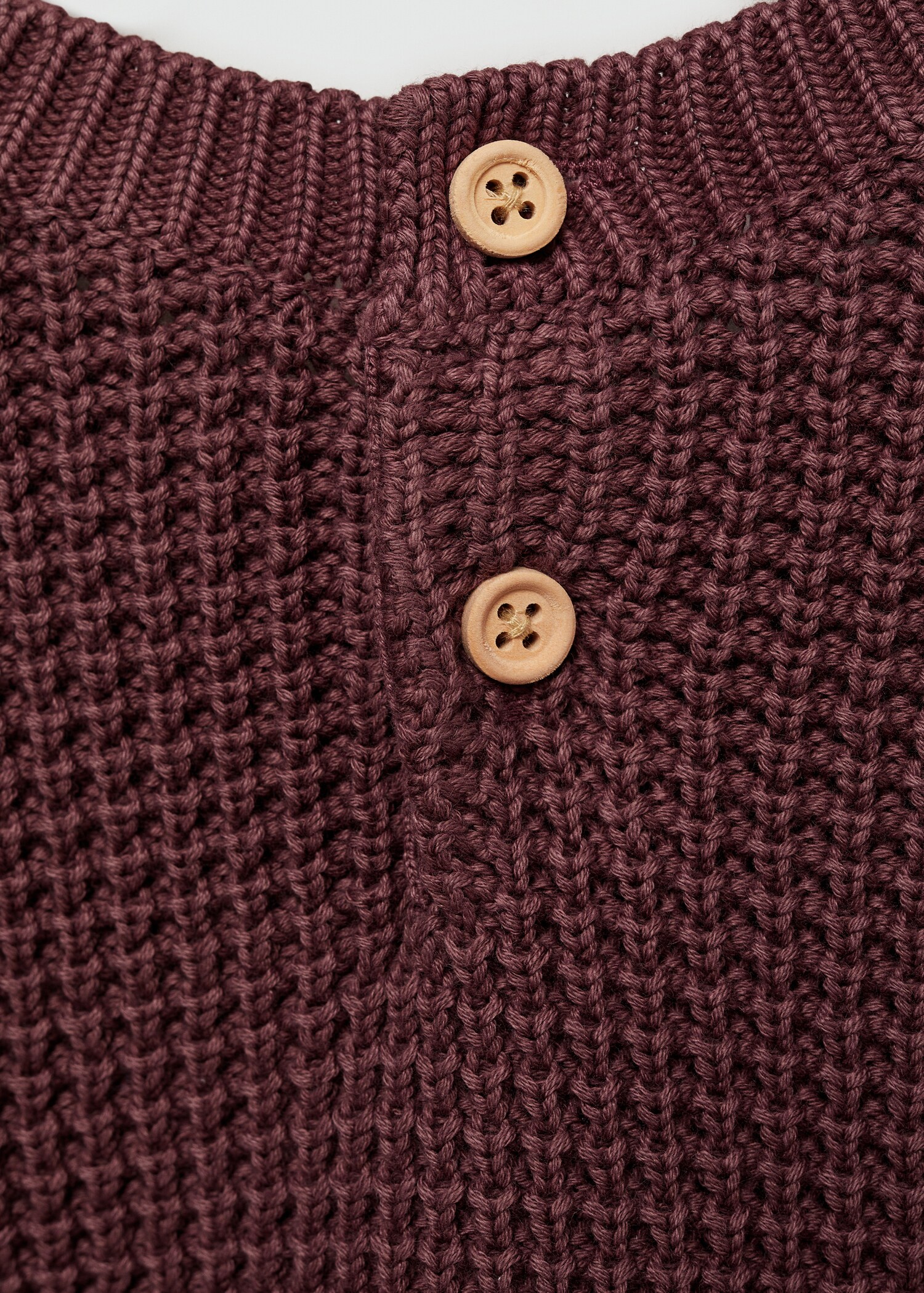 Contrasting knit sweater - Details of the article 8