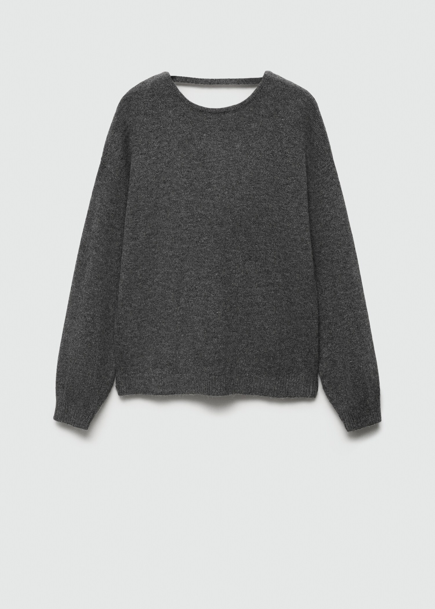 Back vent sweater - Article without model