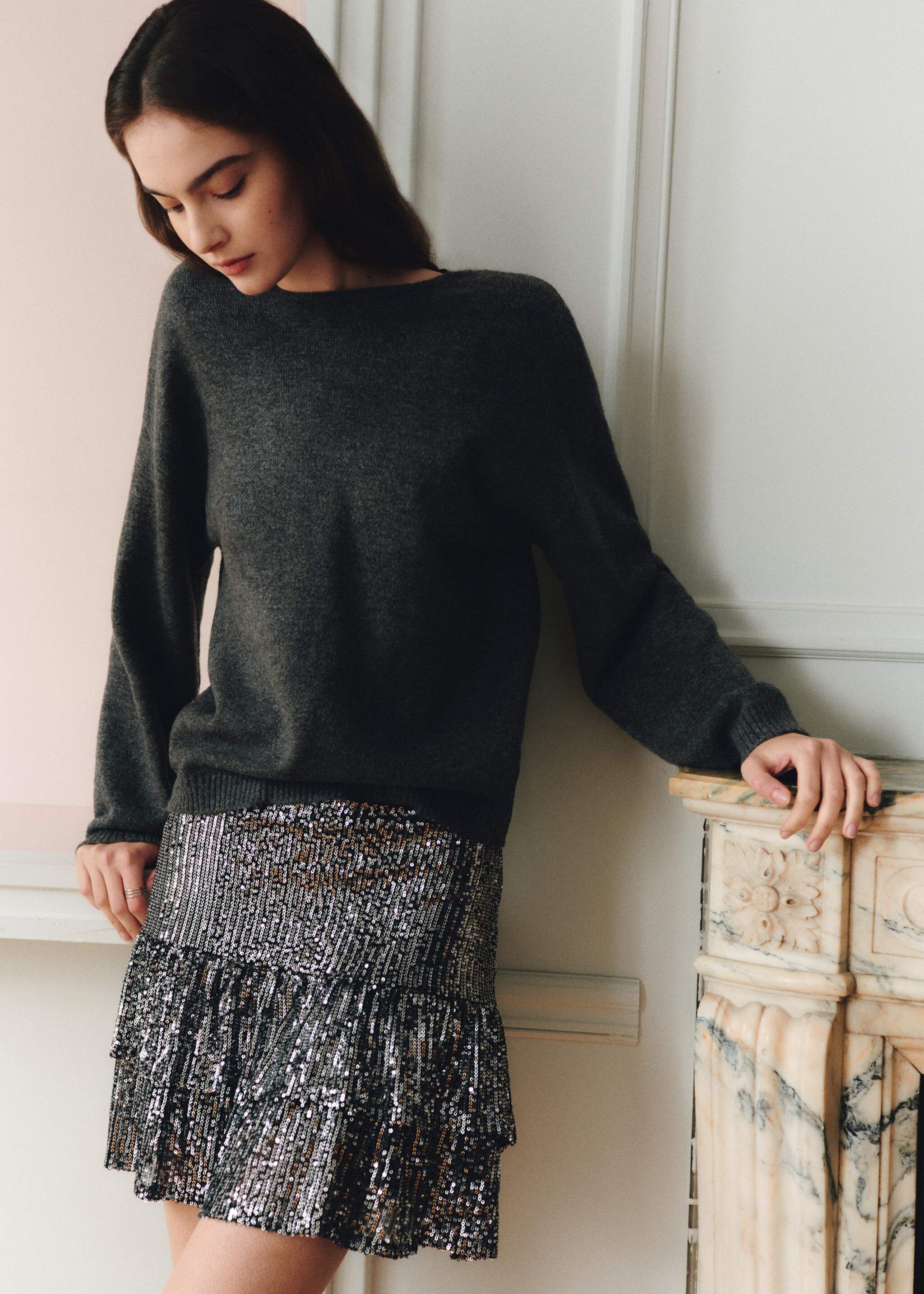 Back vent sweater - Details of the article 6
