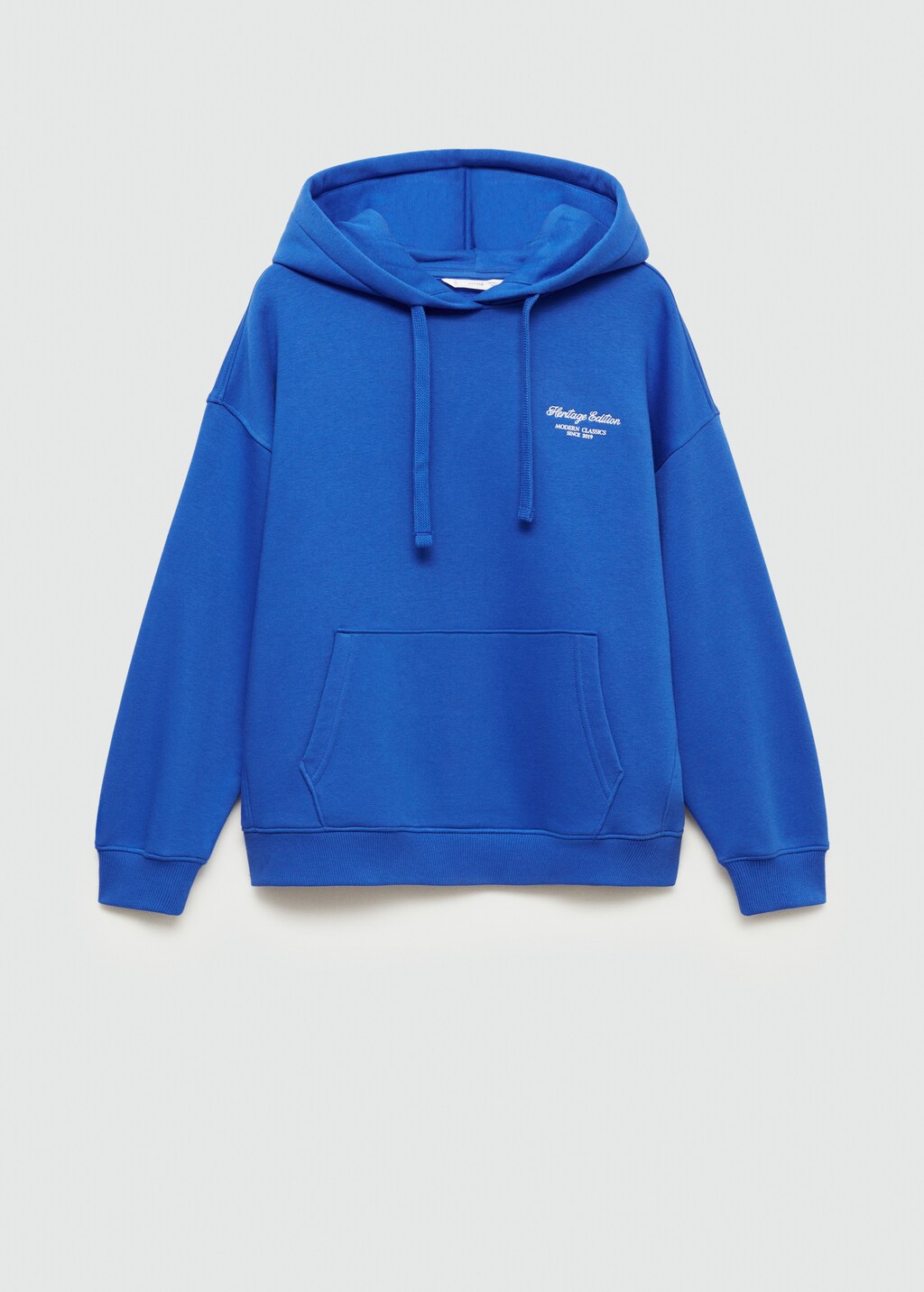 Message zipped hoodie Teen MANGO Ireland